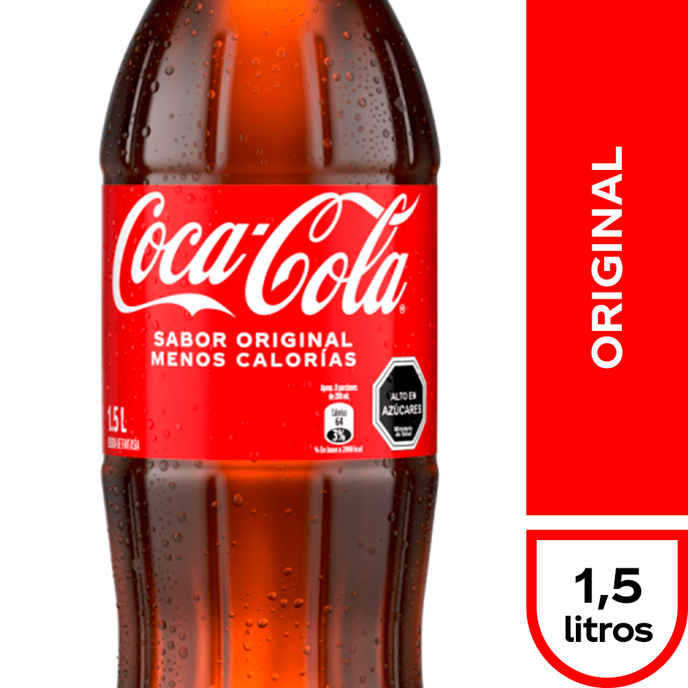 Coca Cola Original 1.5L Desechable
