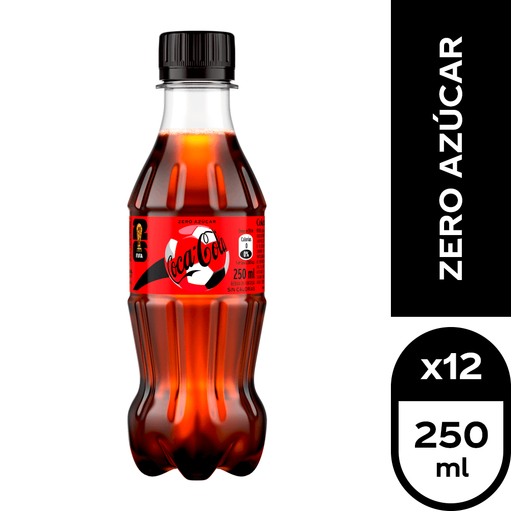 Coca Cola Zero Azúcar 250ml