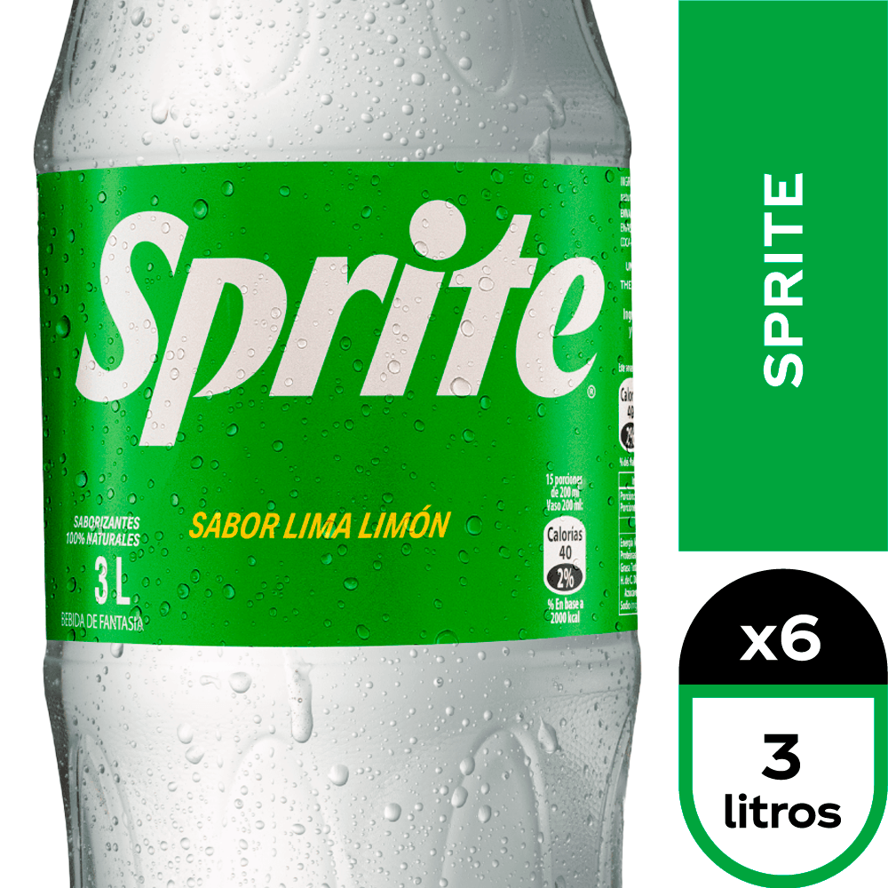 Sprite Original 3L Desechable