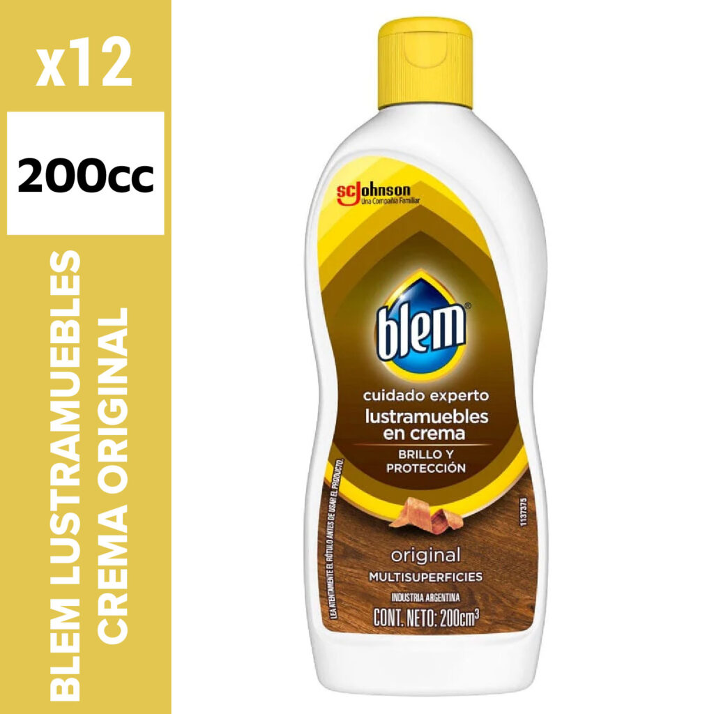 Blem Shell Blem Lustramuebles Crema 200 cc Original - XMAYOR