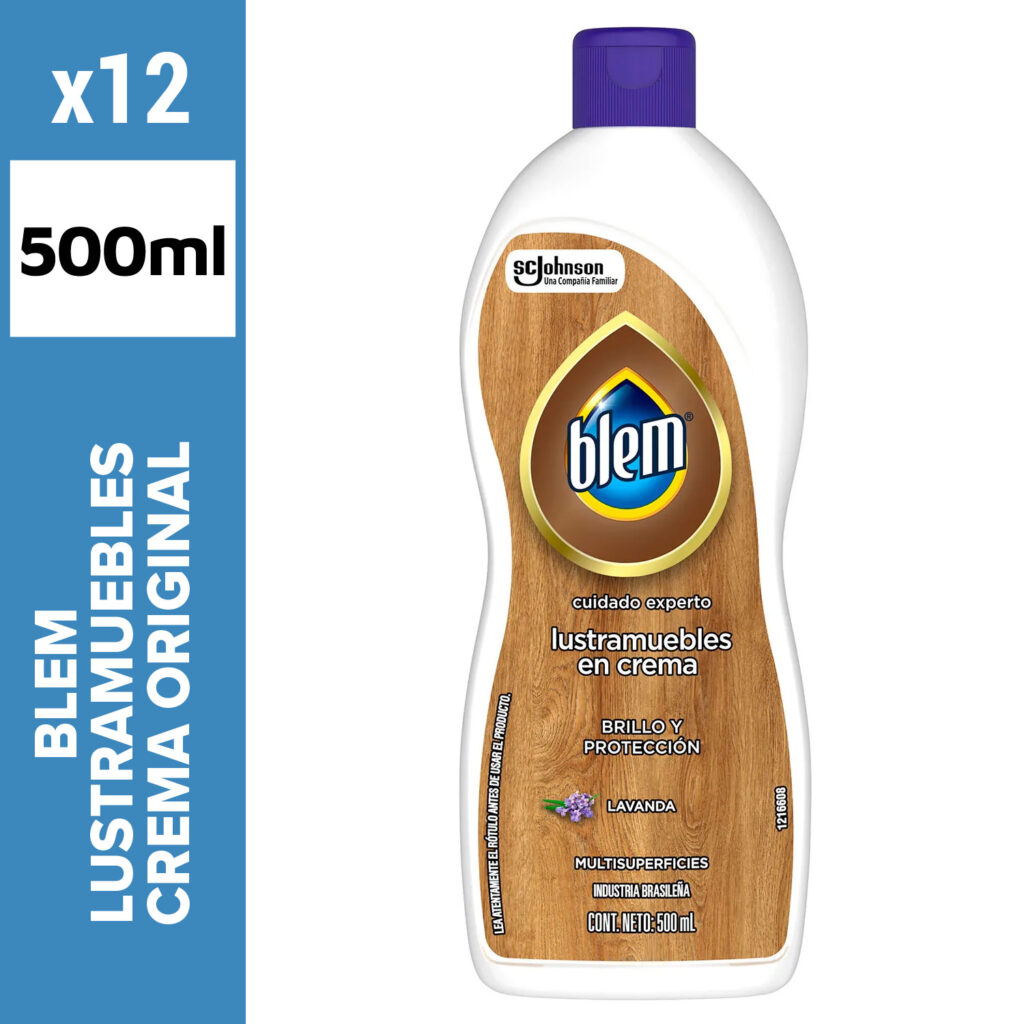 Blem Lustramuebles Crema 500 ml Original - XMAYOR