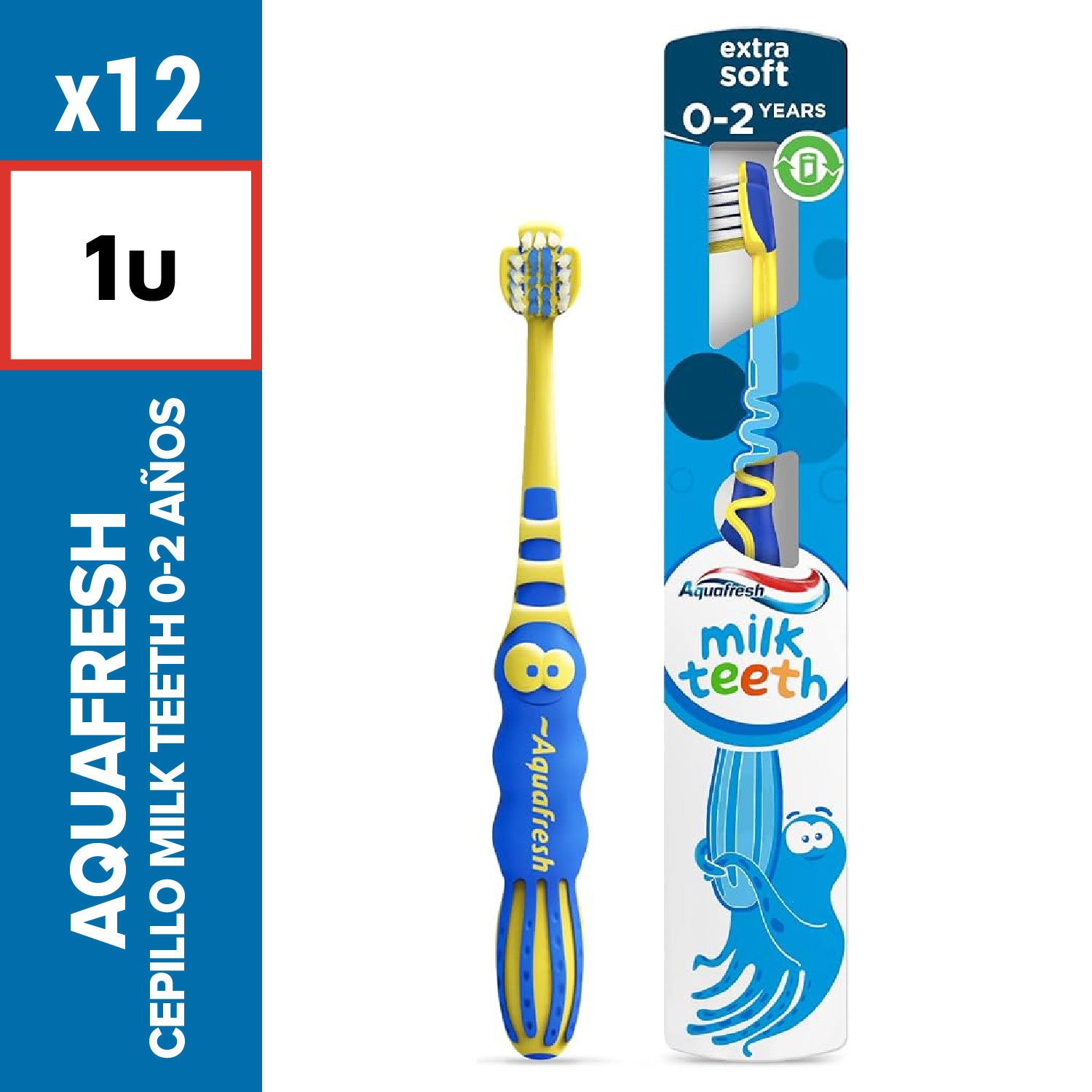 Aquafresh Cepillo Milk Teeth 0-2 Años