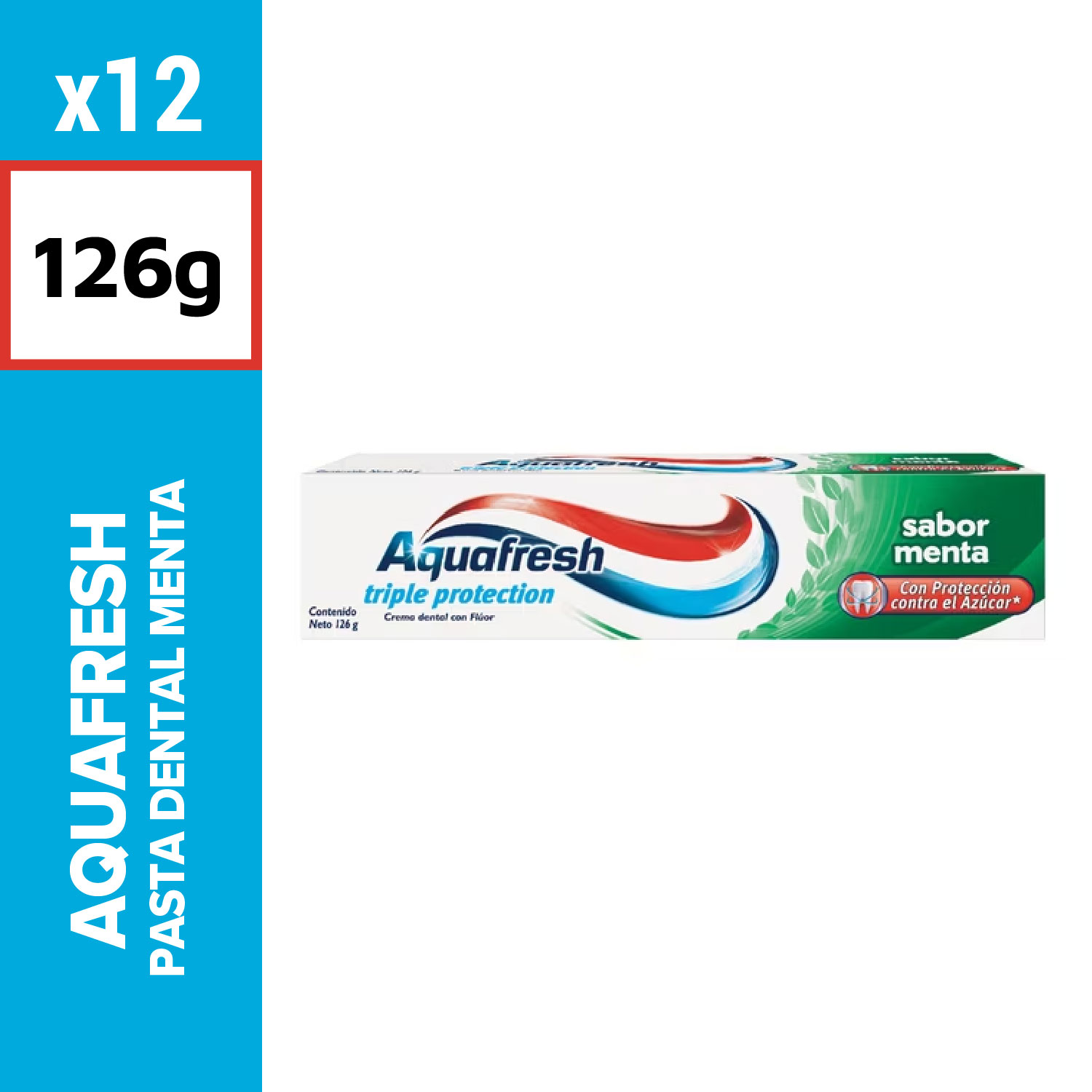 Aquafresh Pasta Dental 126g Menta