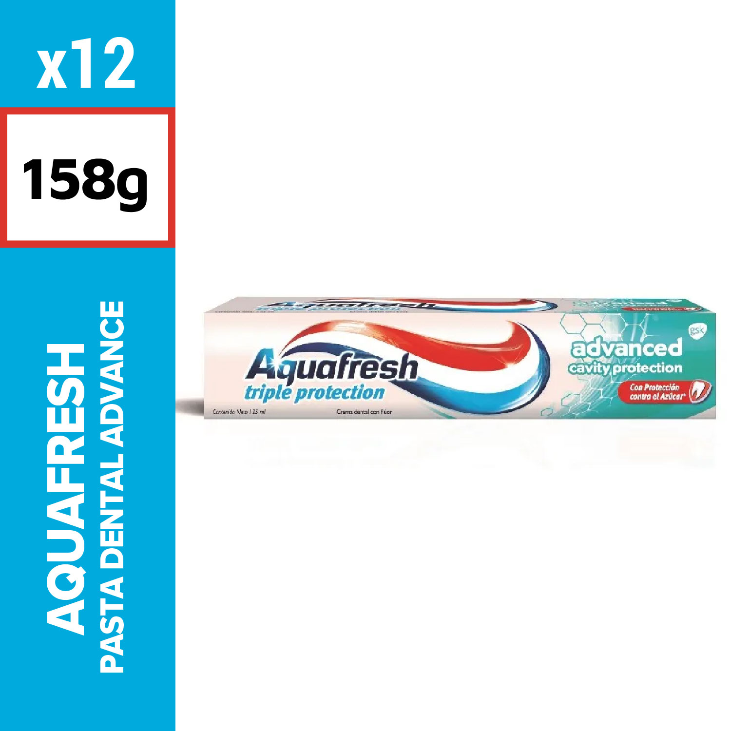 Aquafresh Pasta Dental 158g Advance