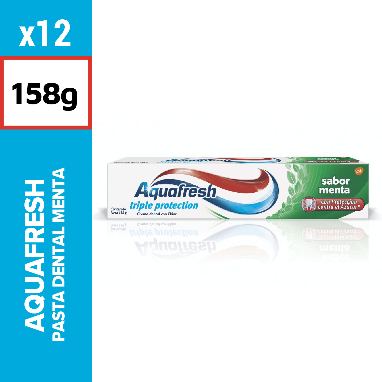 Aquafresh Pasta Dental 158g Menta