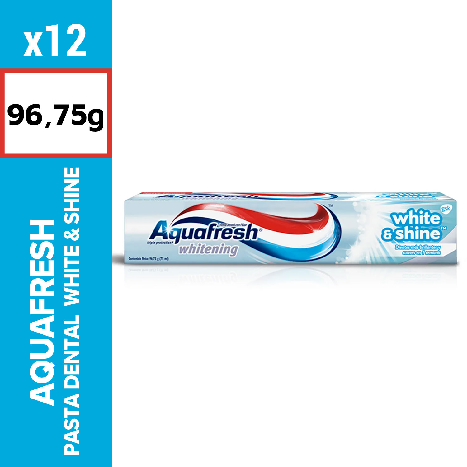 Aquafresh Pasta Dental 96.75g White & Shine