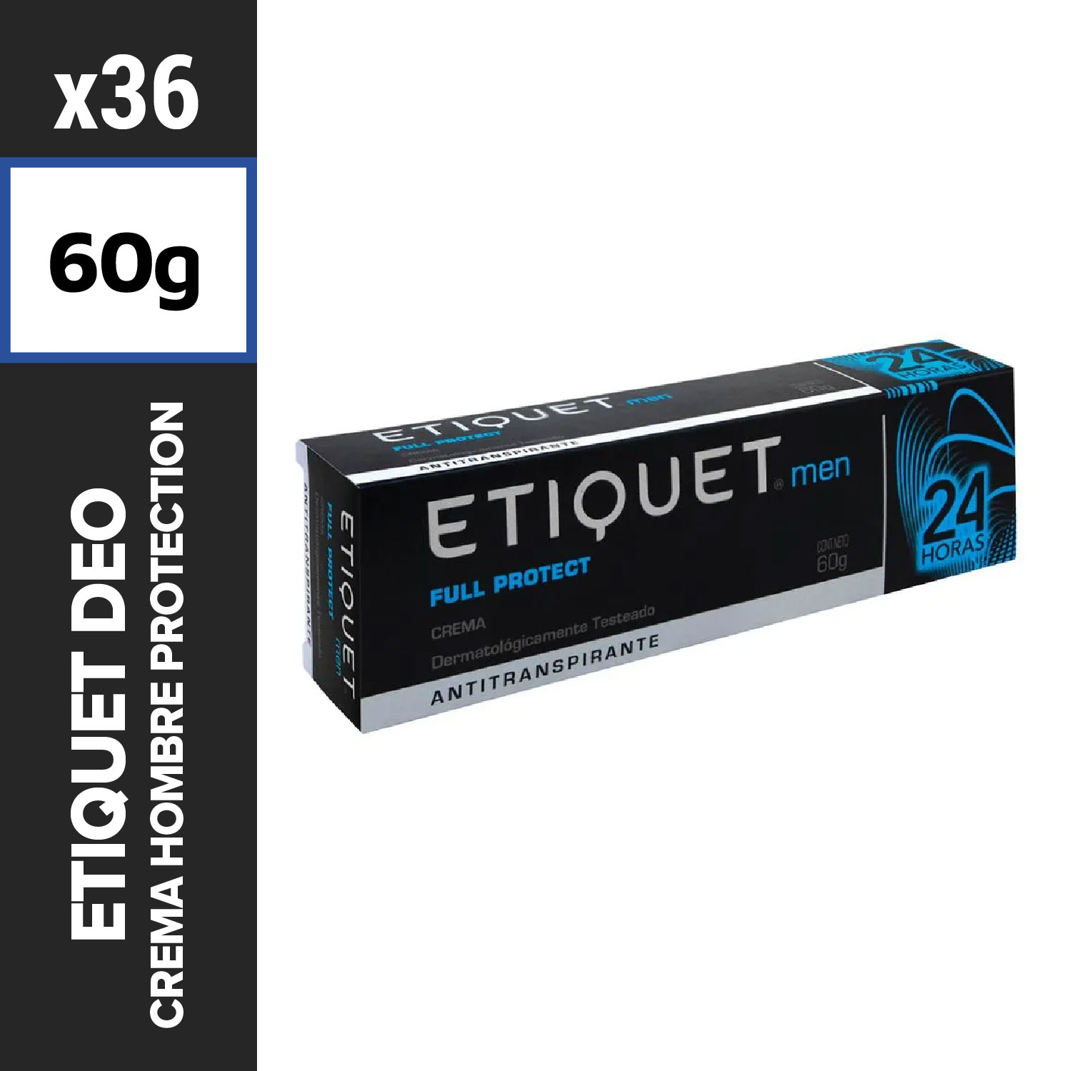 Etiquet Deo Crema Hombre 60g Protection