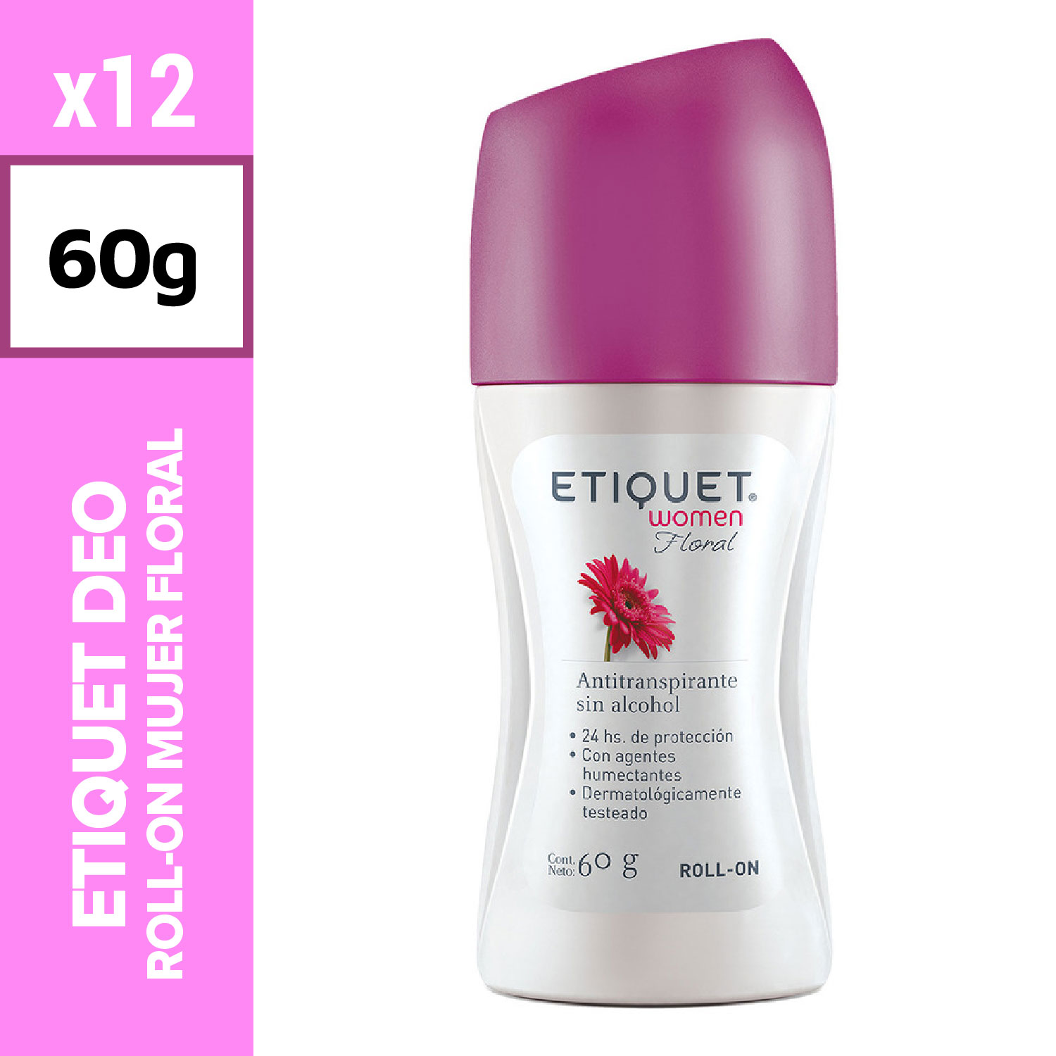 Etiquet Deo Roll-On Mujer 60g Floral