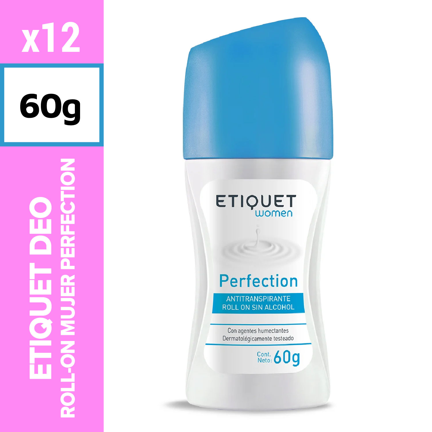 Etiquet Deo Roll-On Mujer 60g Perfection