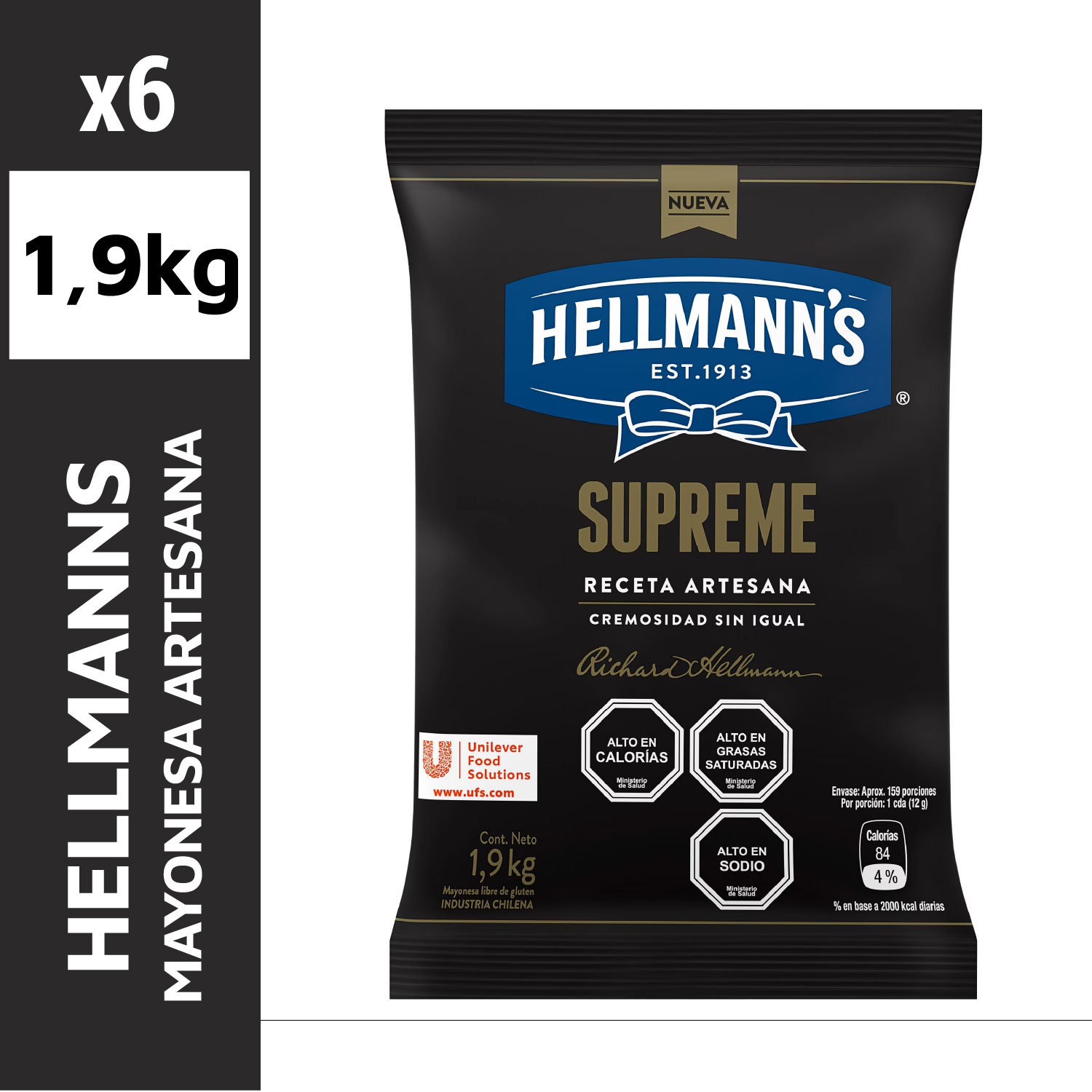 Hellmann's Mayonesa Artesana 1.9 kg