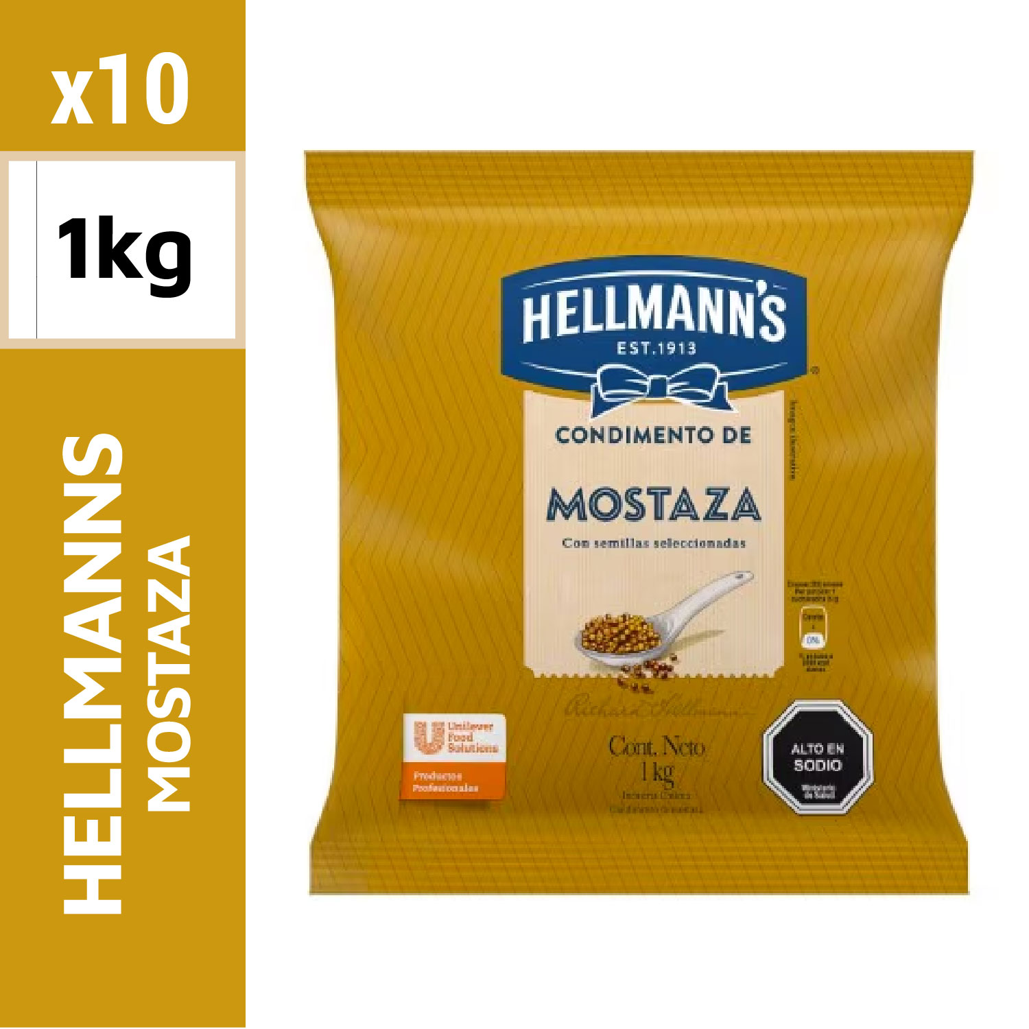 Hellmann's Mostaza 1 kg
