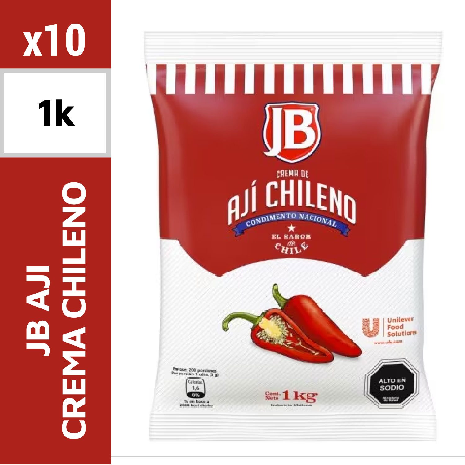 JB Ají Crema Chileno 1 kg