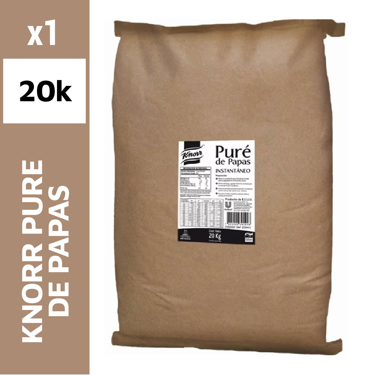 Knorr Puré de Papas 20 kg