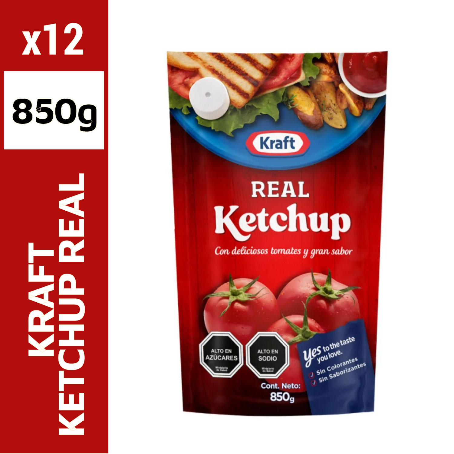 Kraft Ketchup Real 850 g