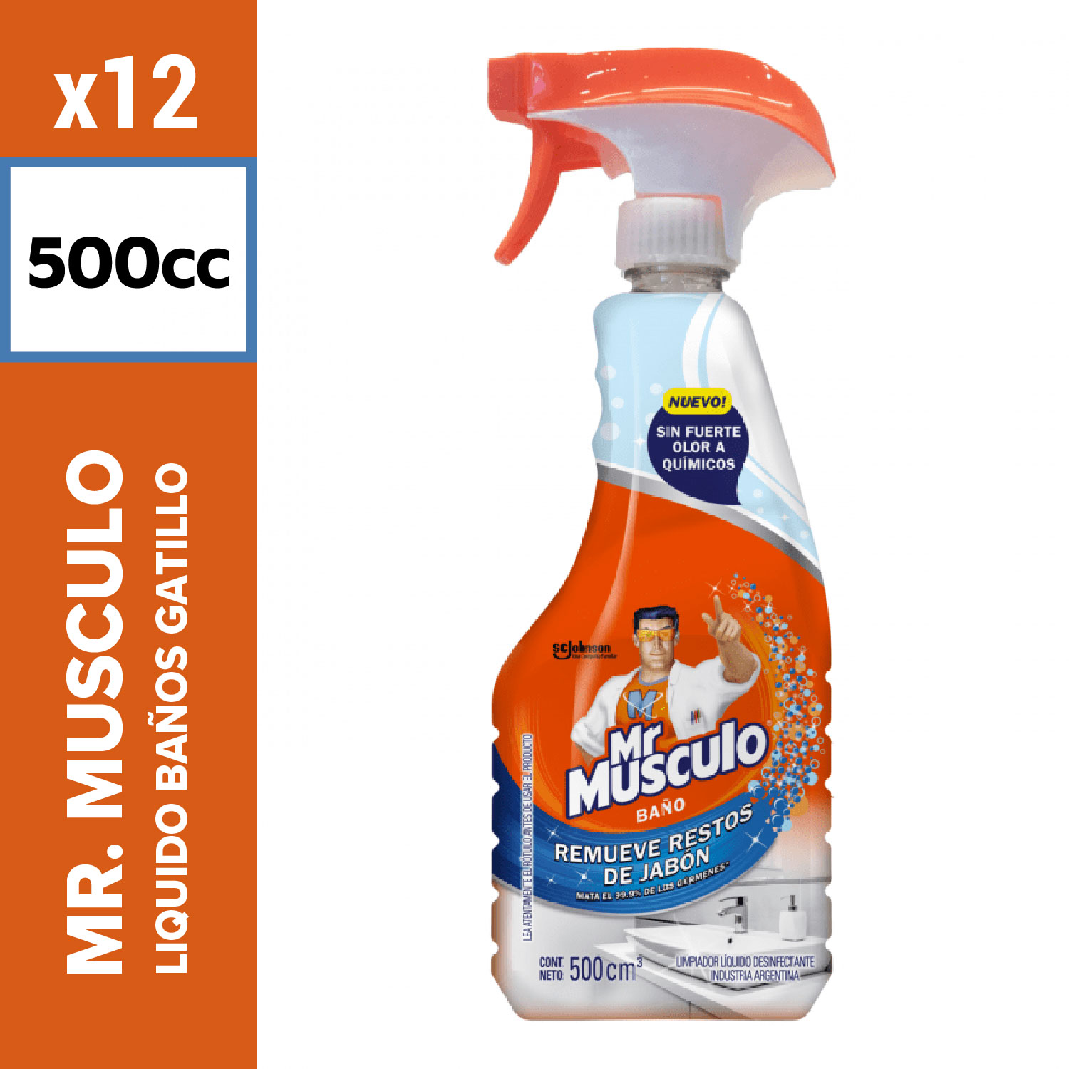 Mr. Músculo Líquido Baños Gatillo 500cc