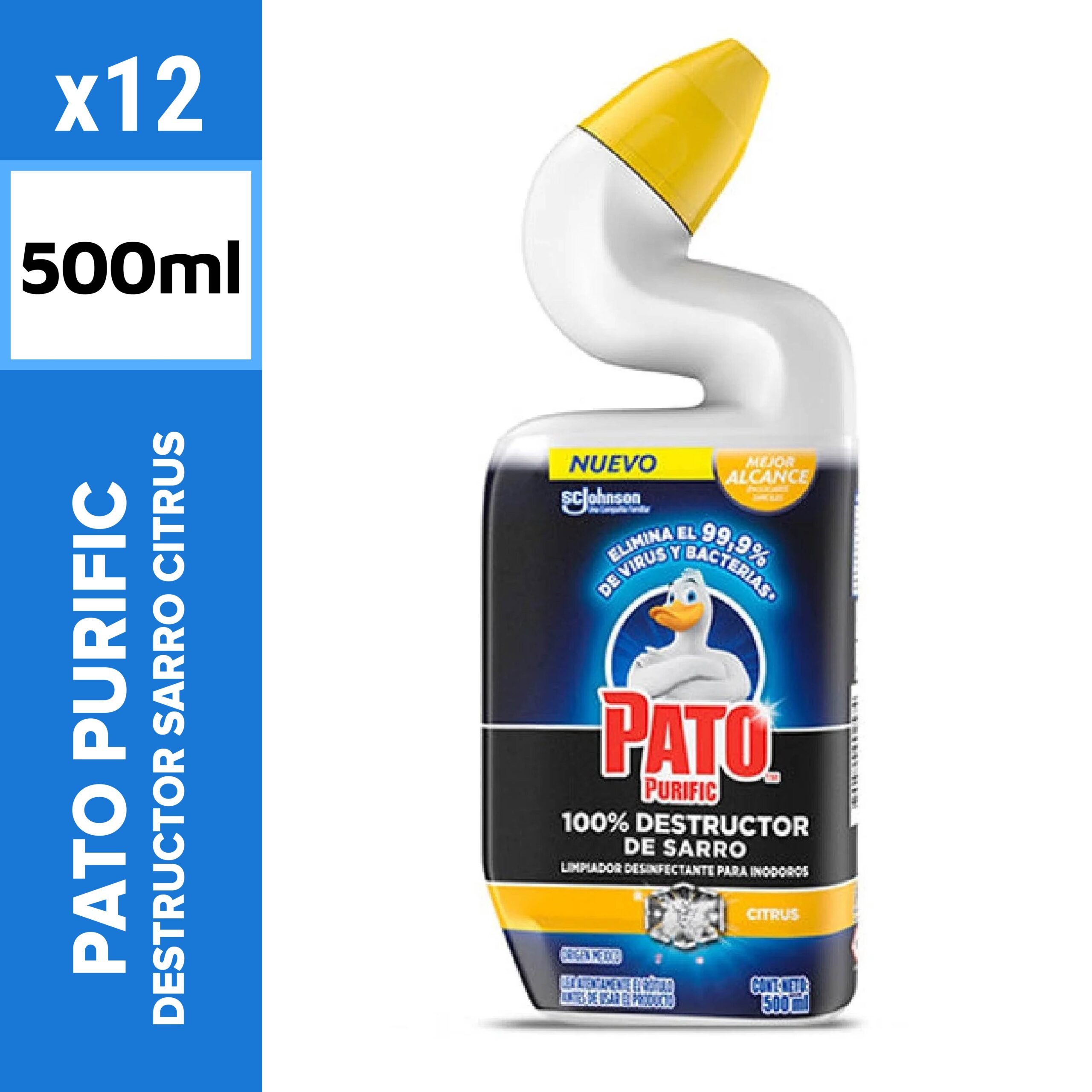 Pato Purific Destructor Sarro Citrus 500ml