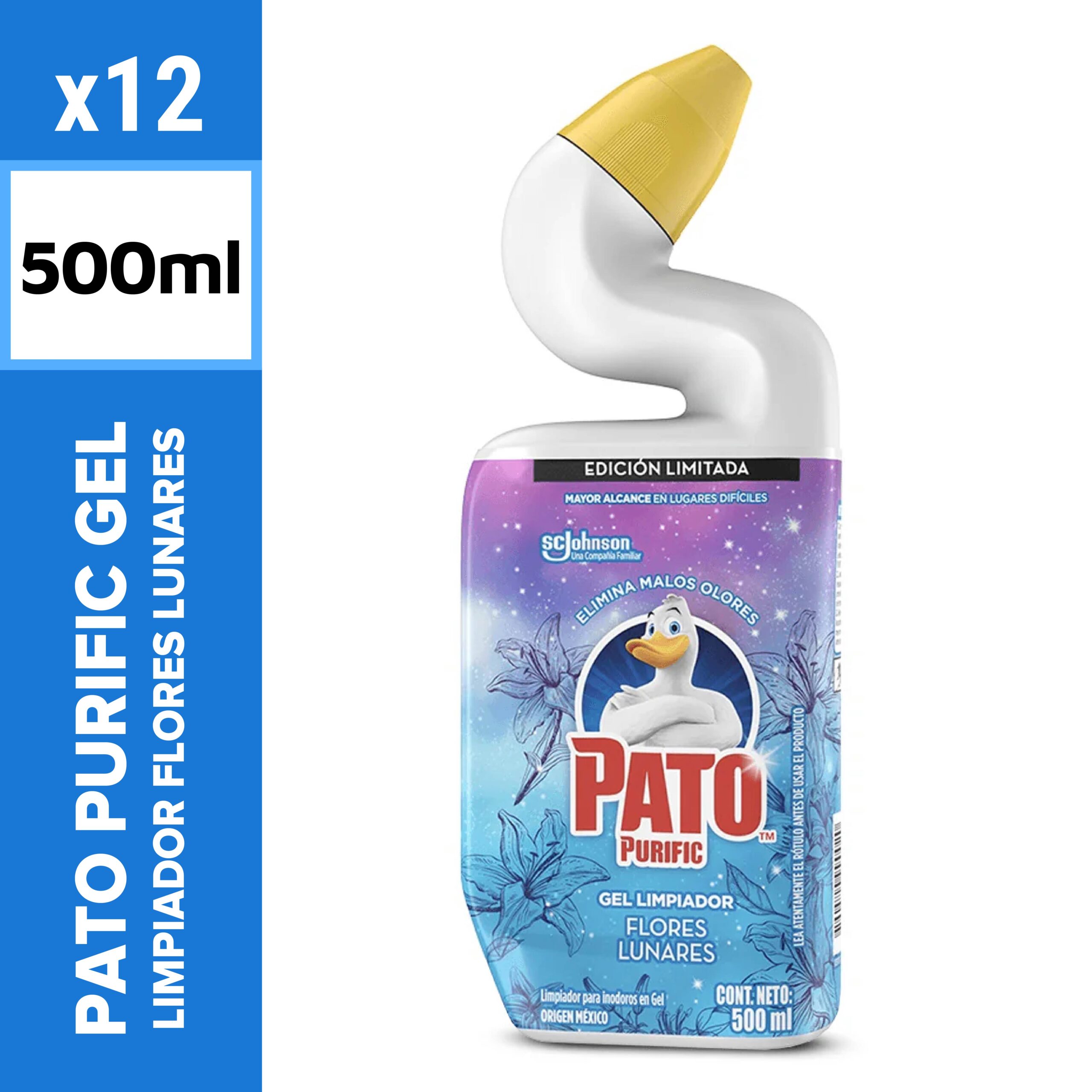 Pato Purific Gel Limpiador Flores Lunares 500ml