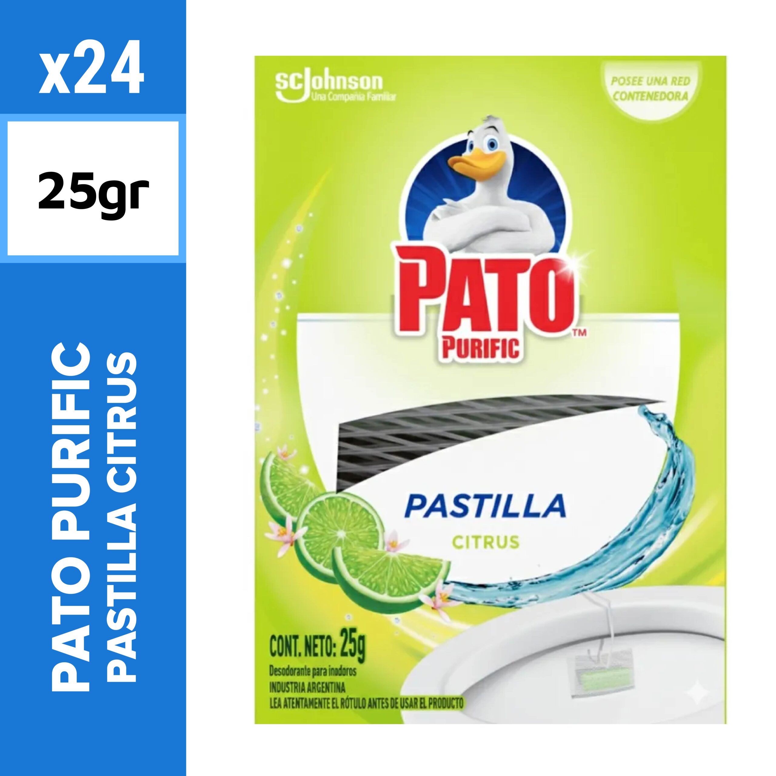 Pato Purific Pastilla Citrus 25g