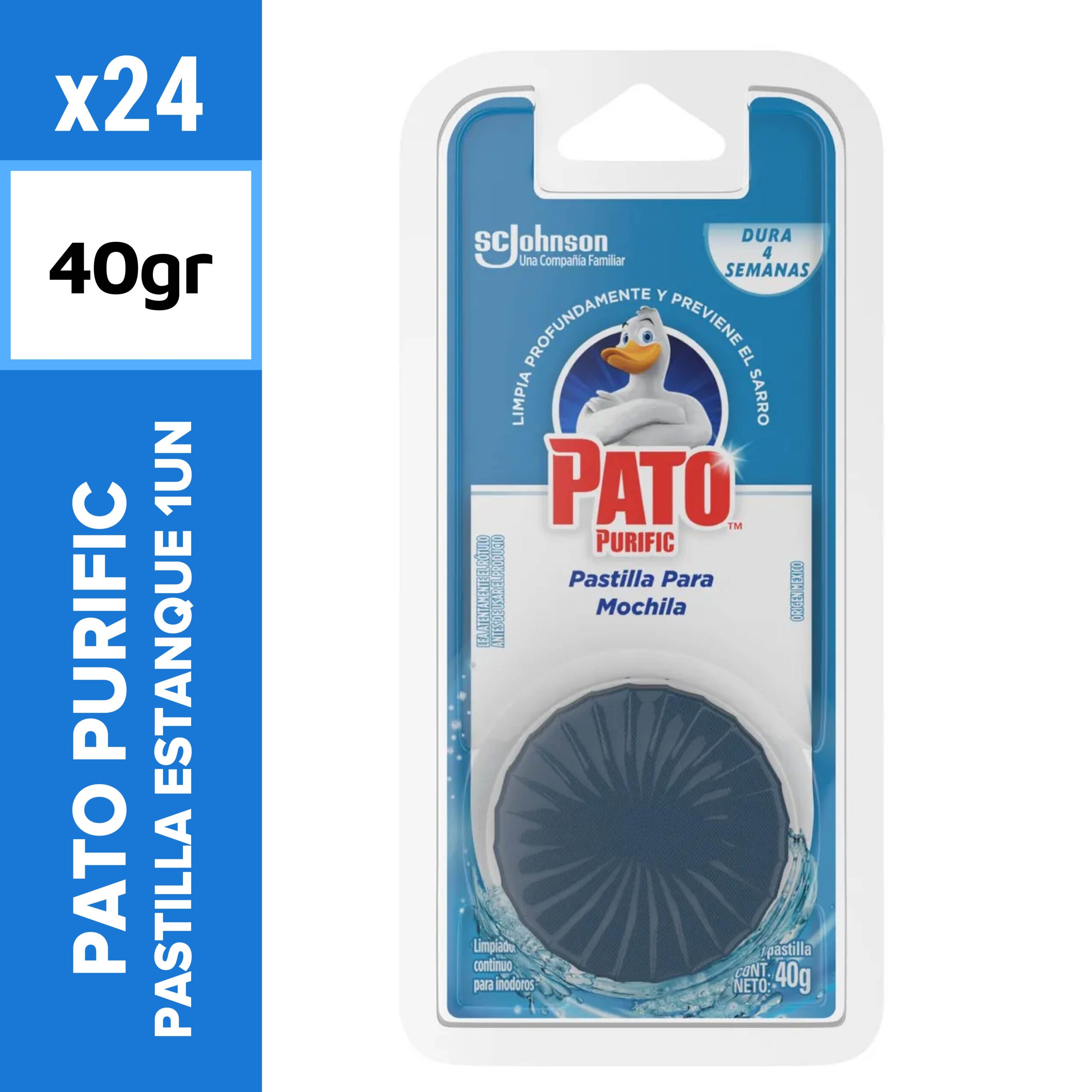 Pato Purific Pastilla Estanque 1un 40g