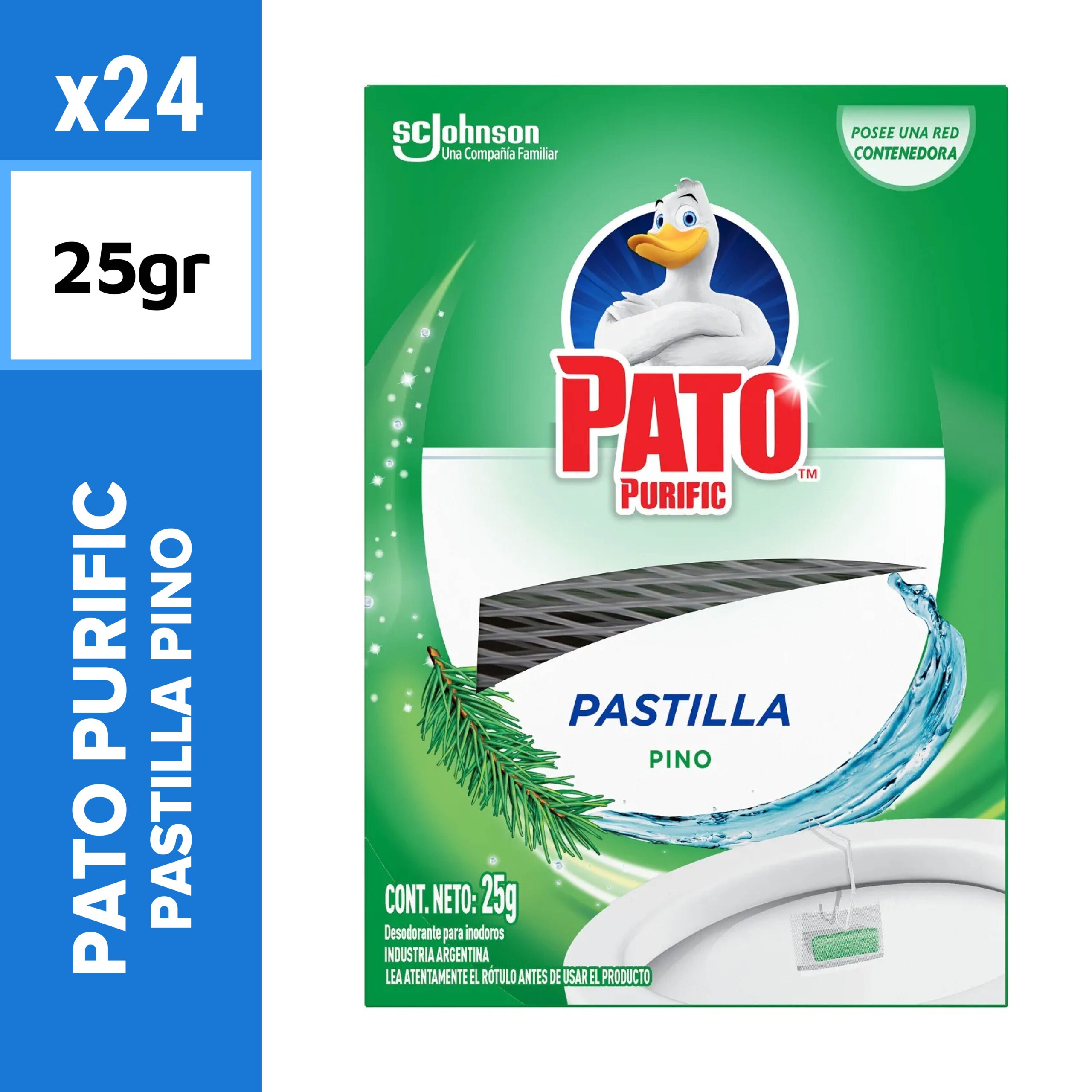 Pato Purific Pastilla Pino 25g