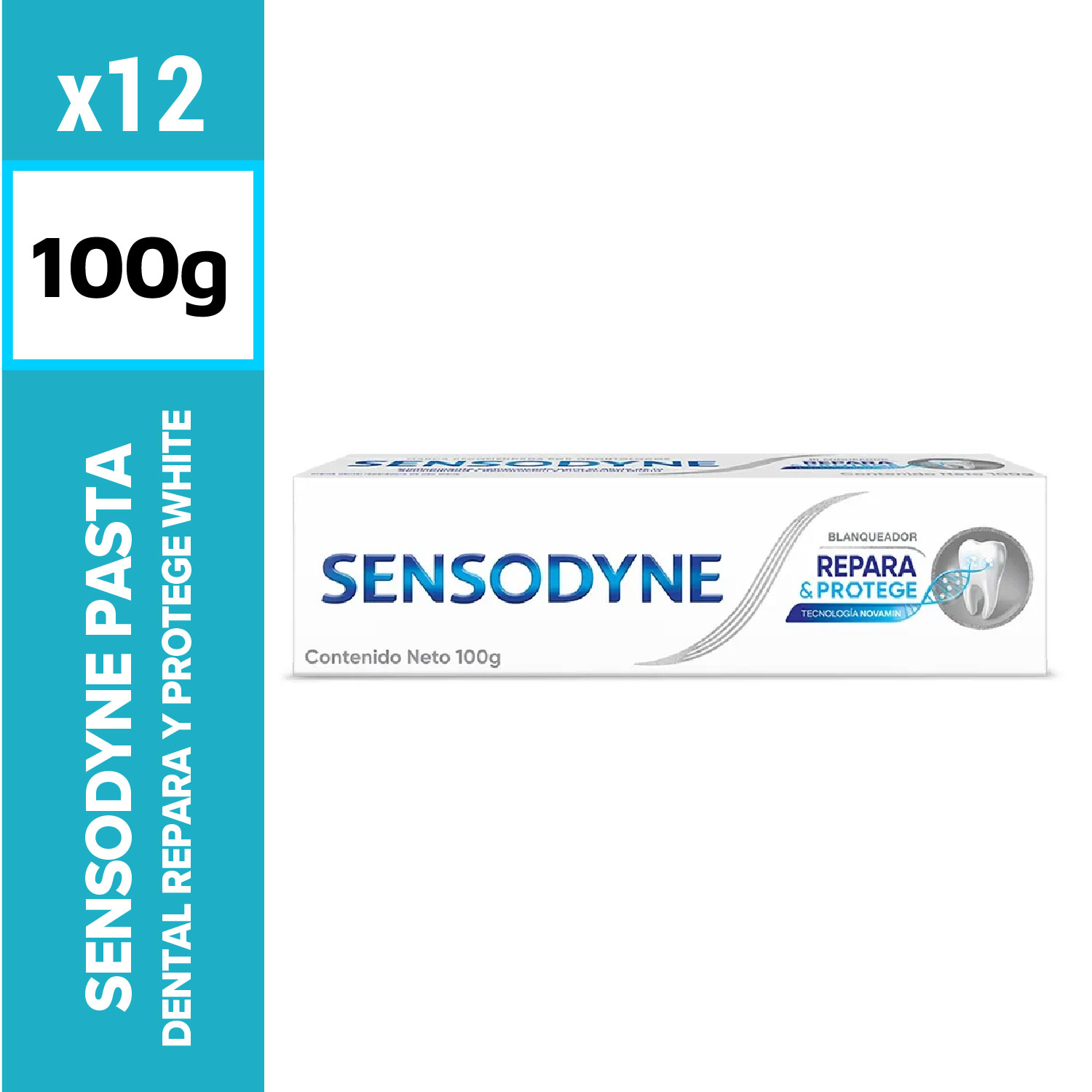 Sensodyne Pasta Dental 100g Repara y Protege White