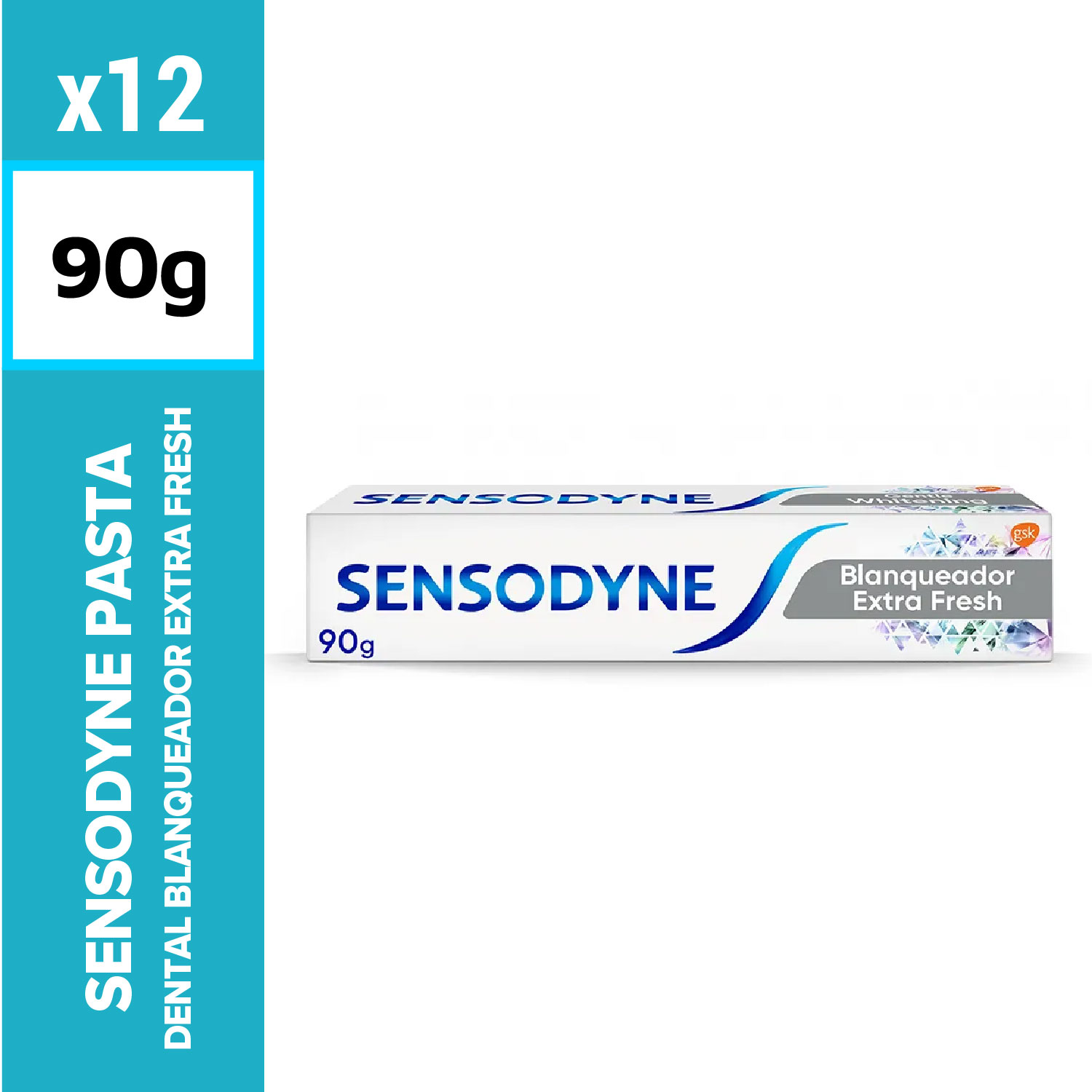 Sensodyne Pasta Dental 90g Blanqueador Extra Fresh