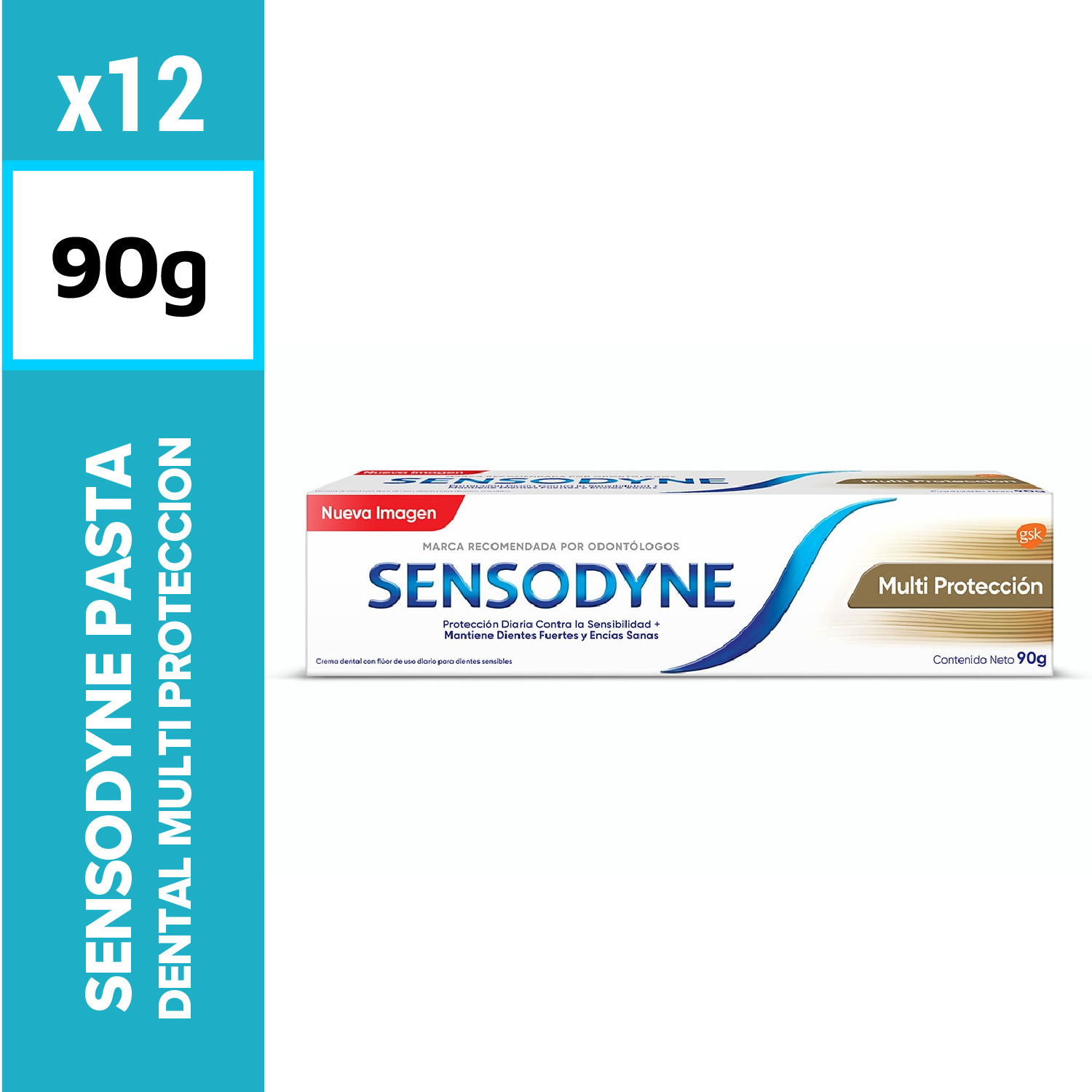 Sensodyne Pasta Dental 90g Multi Protección