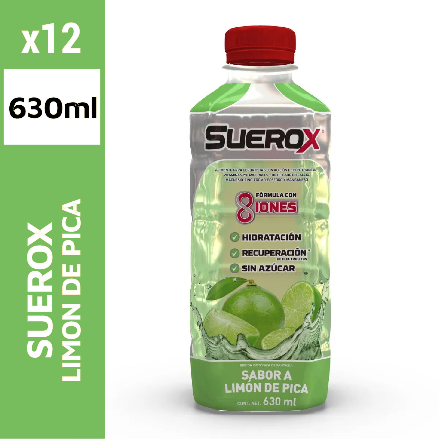 Suerox 630 ml Limón de Pica