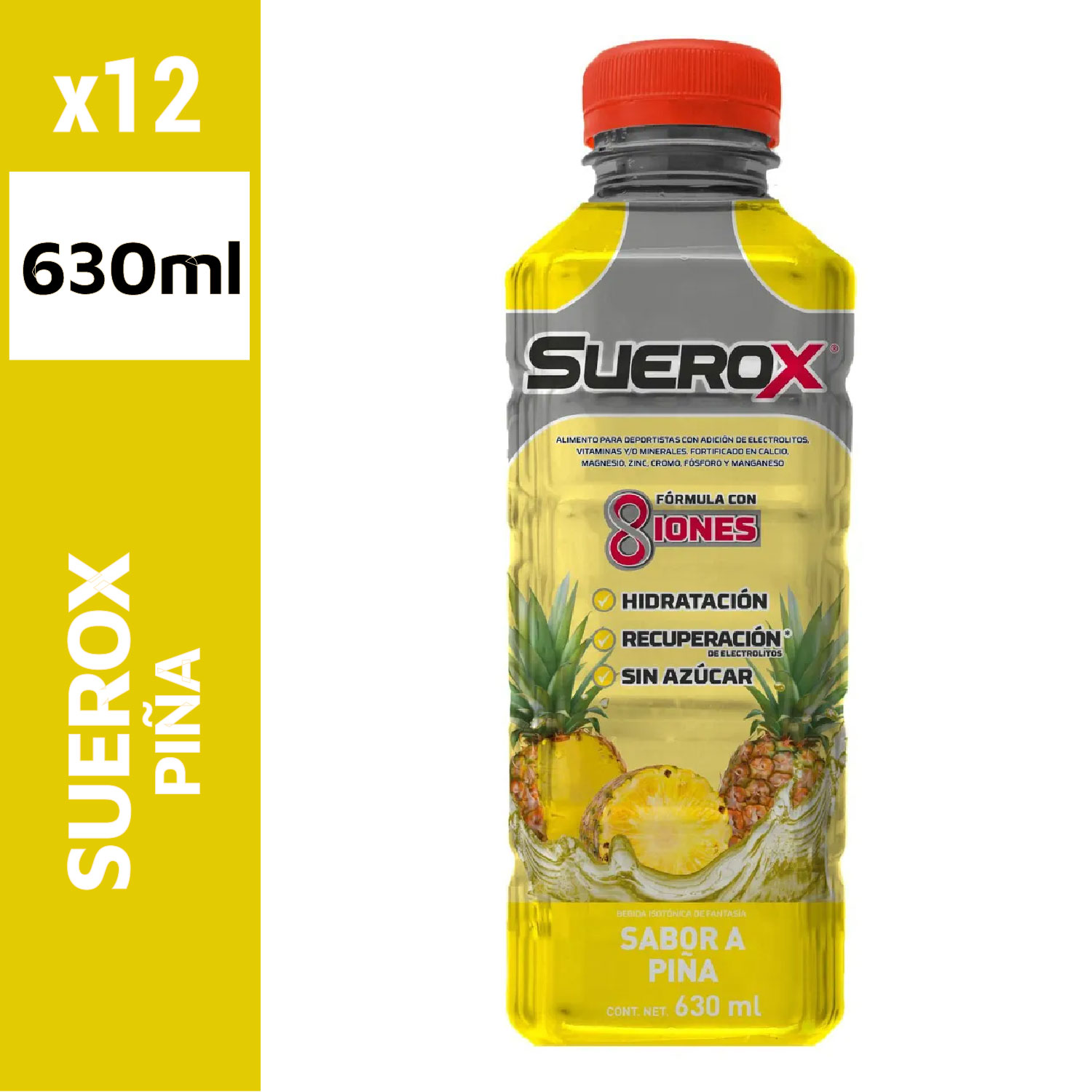 Suerox 630 ml Piña