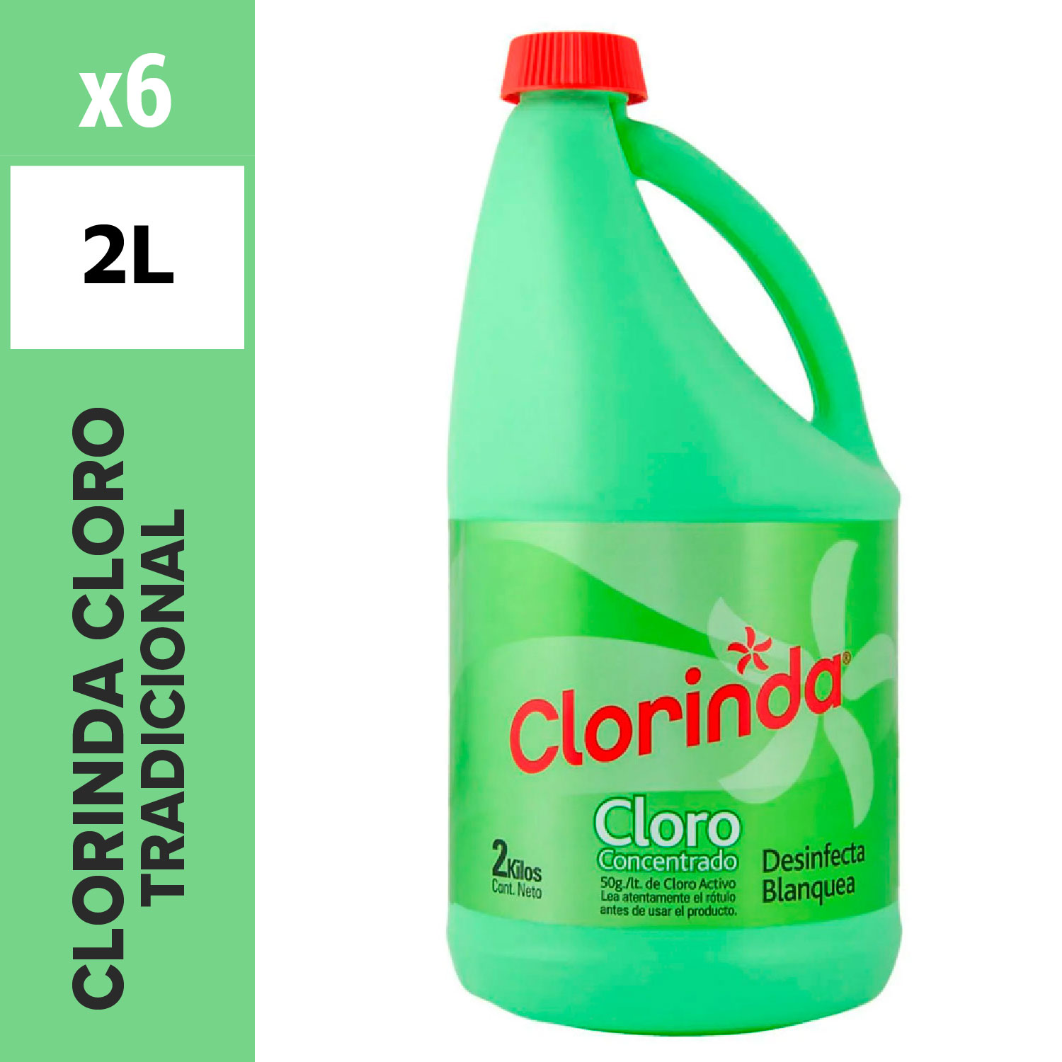 Clorinda Cloro Tradicional 2L