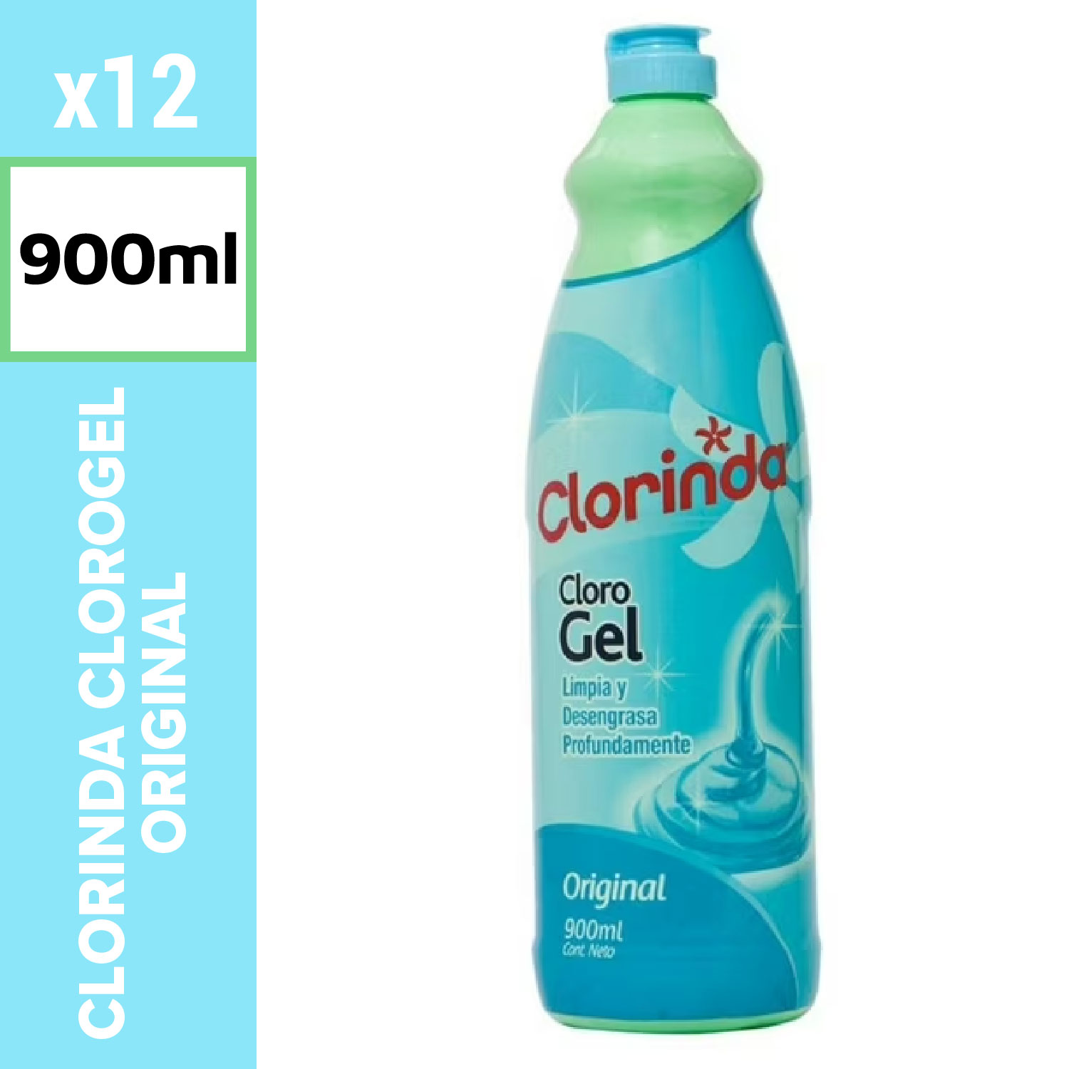 Clorinda Clorogel 900ml Original