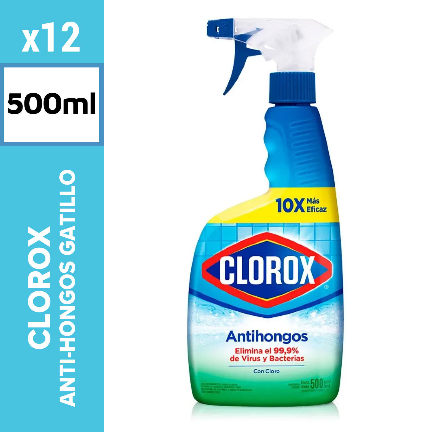 Clorox Anti-Hongos Gatillo 500ml