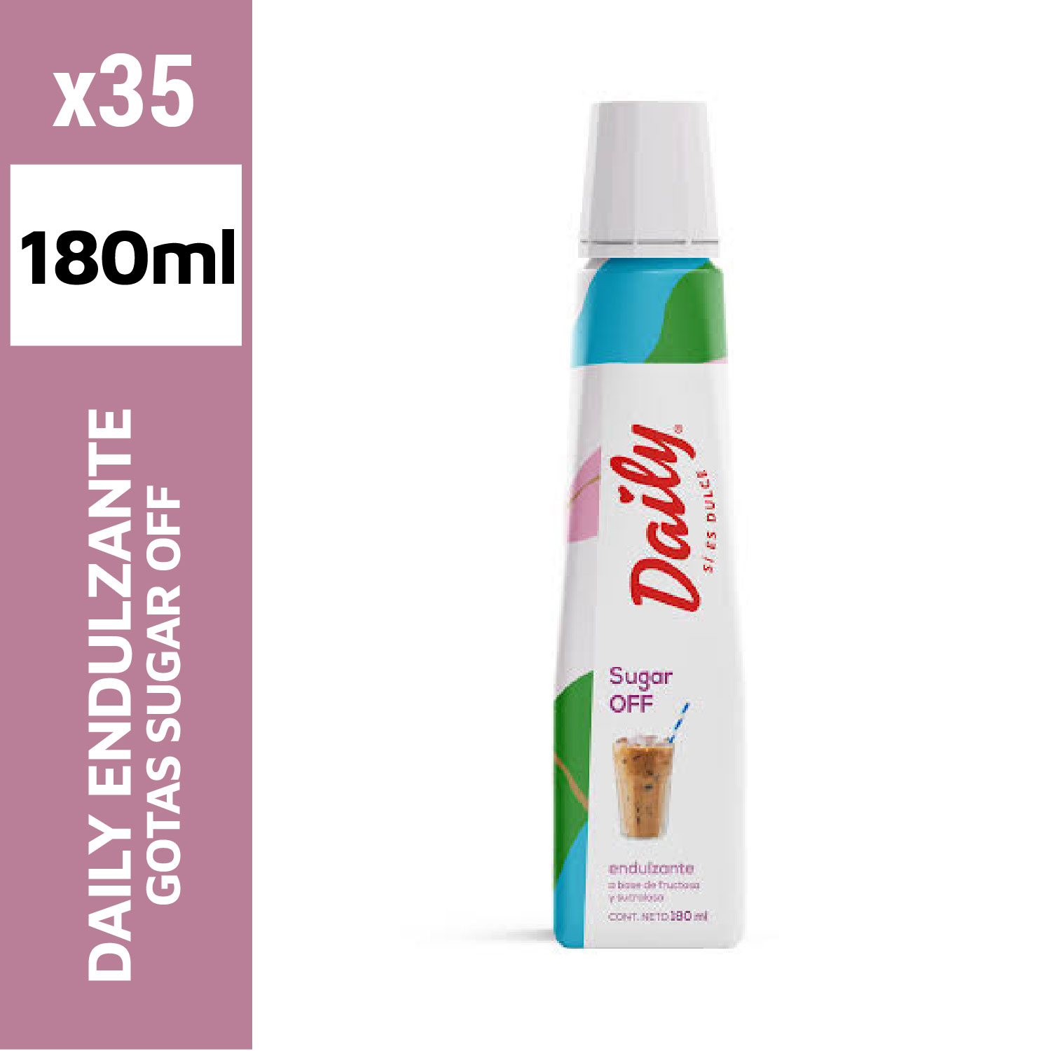 Daily Endulzante Gotas 180ml Sugar Off