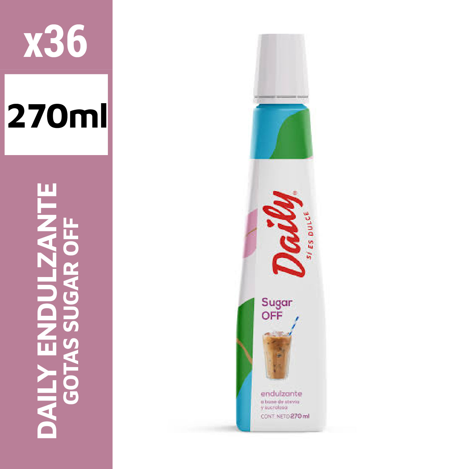 Daily Endulzante Gotas 270ml Sugar Off