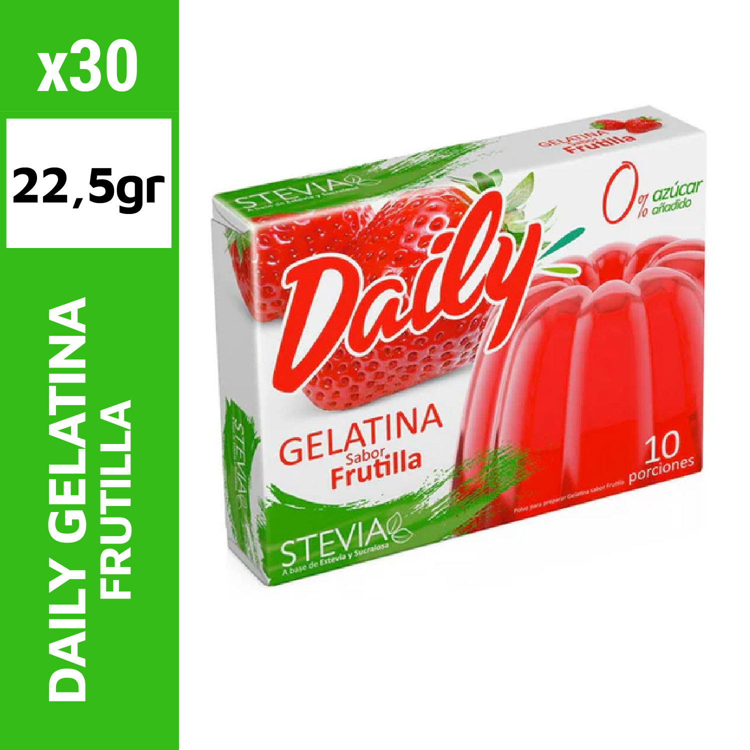 Daily Gelatina 22.5g Frutilla