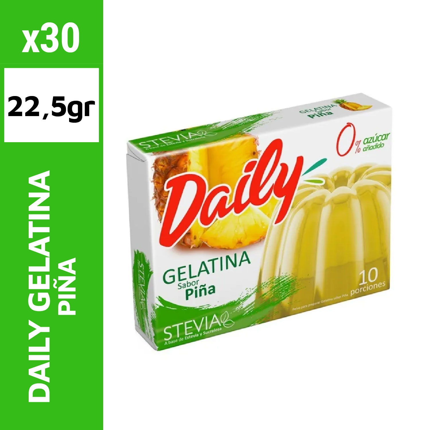 Daily Gelatina 22.5g Piña