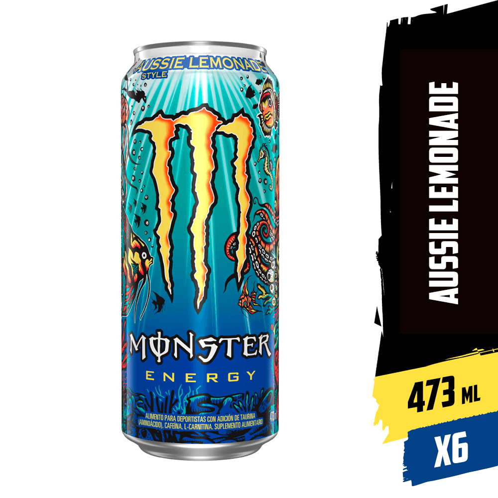 Monster Aussie Lemonade 473ml