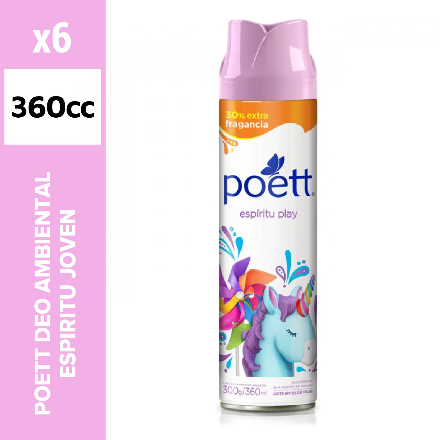 Poett Deo Ambiental 360cc Espíritu Joven
