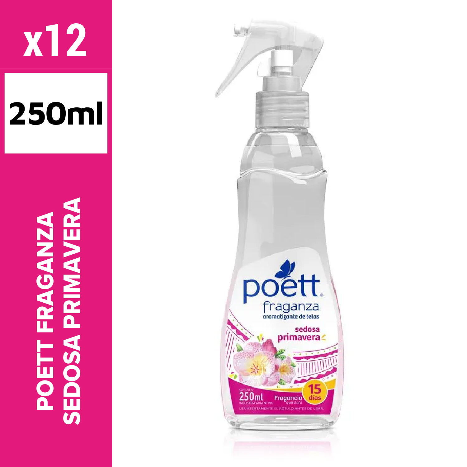 Poett Fraganza Sedosa Primavera 250ml