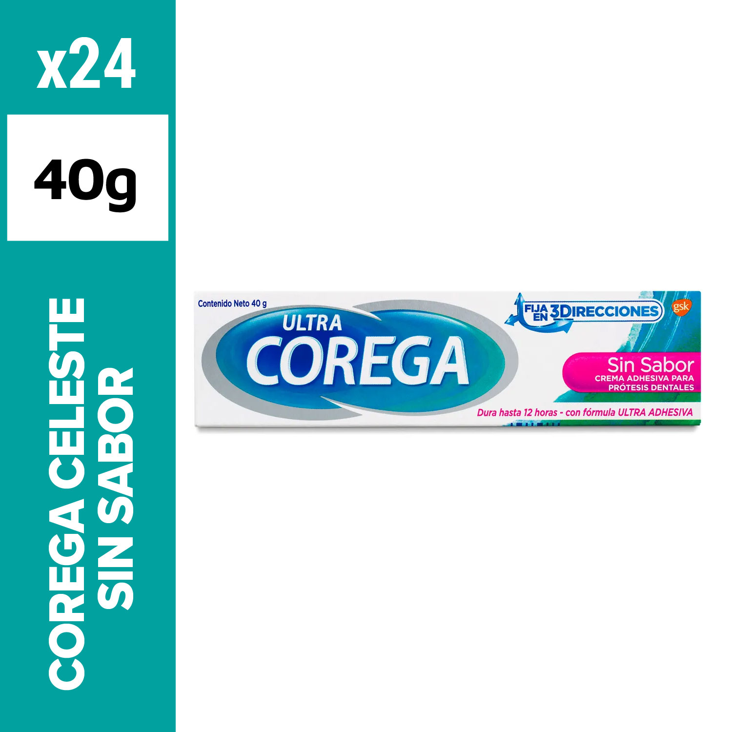 Corega Celeste 40g Sin Sabor