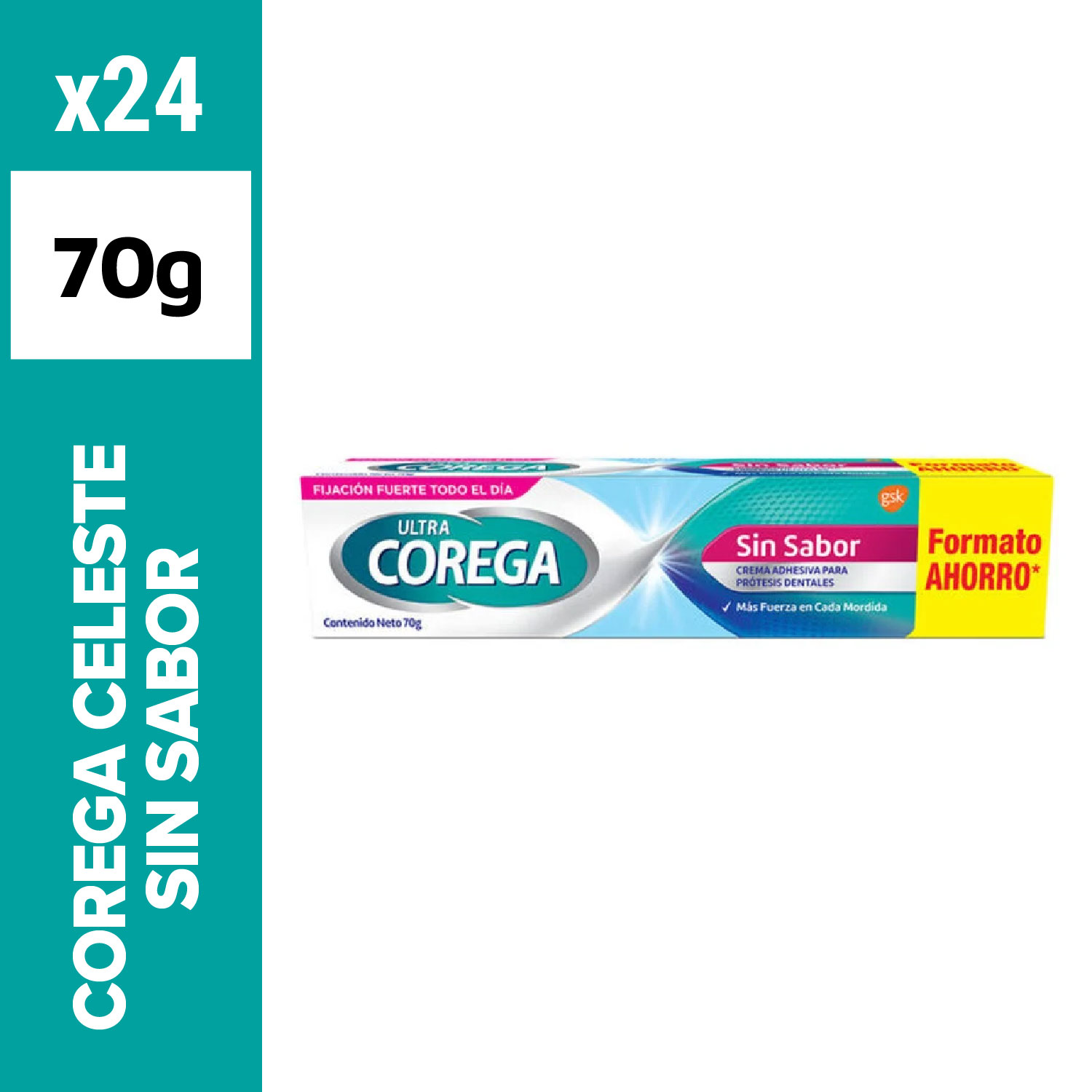 Corega Celeste 70g Sin Sabor