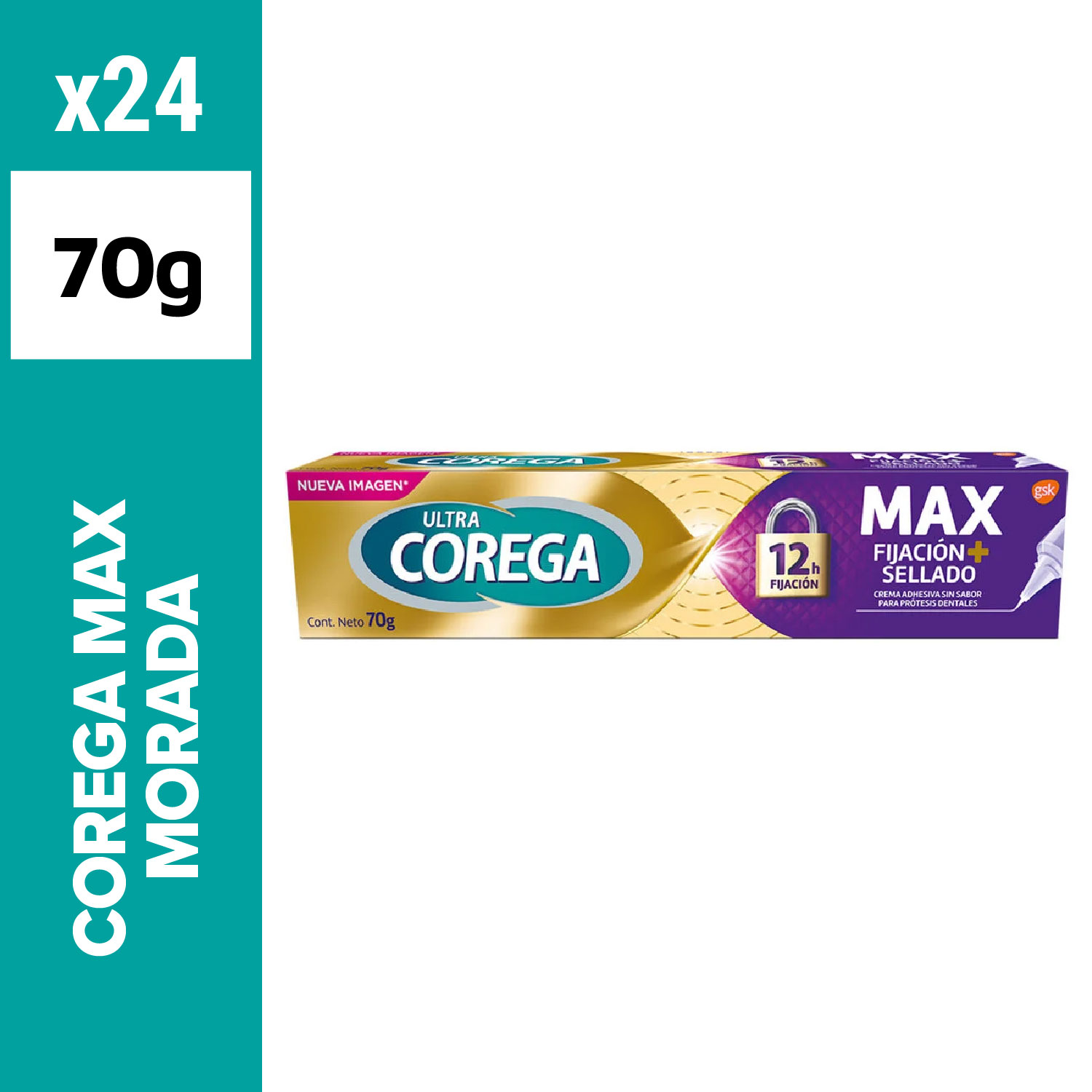 Corega Max Morada 70g