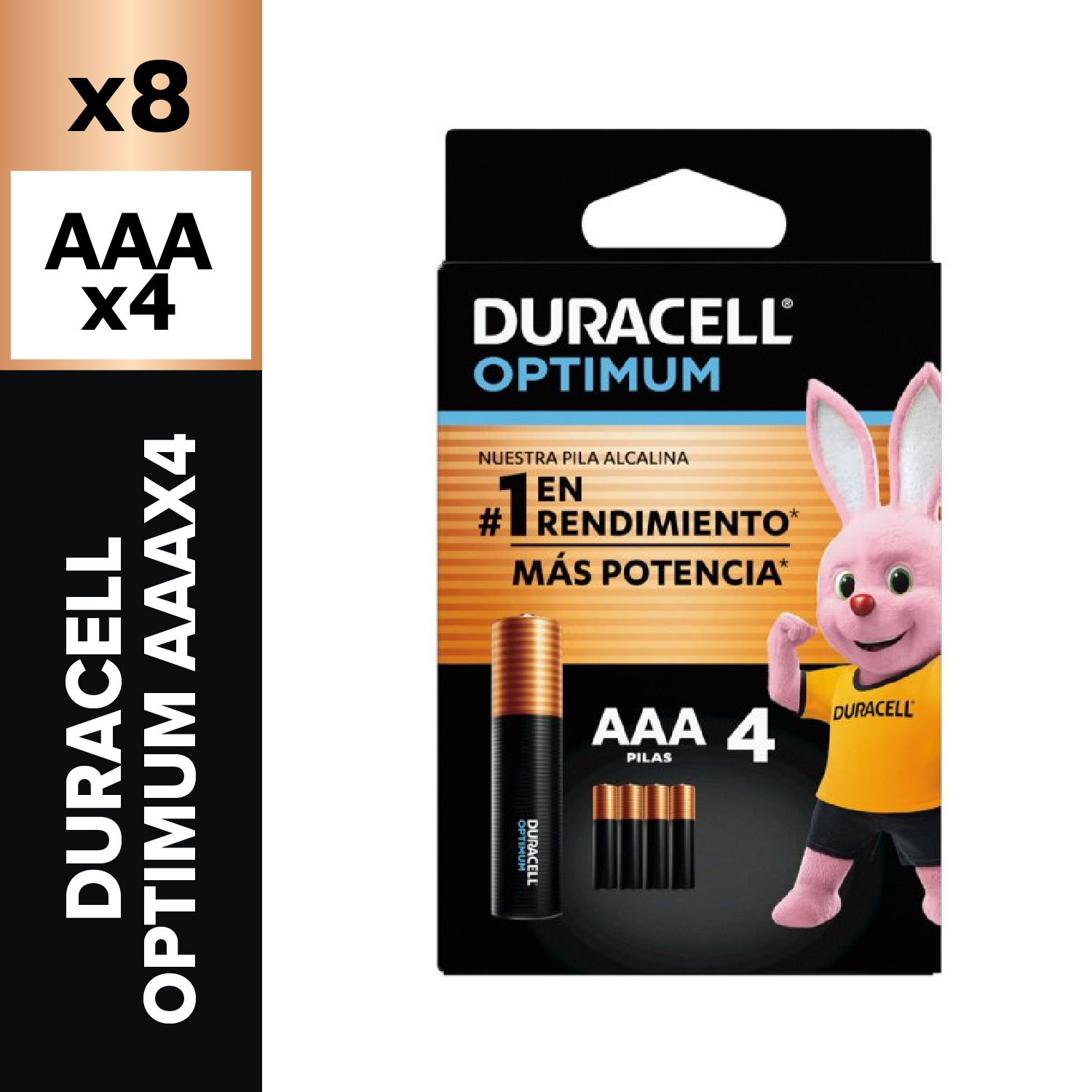 Duracell Optimum Aaax4