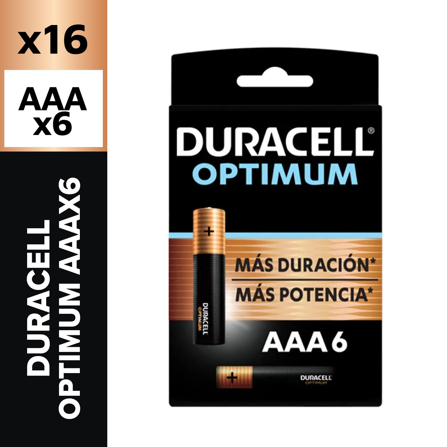 Duracell Optimum Aaax6