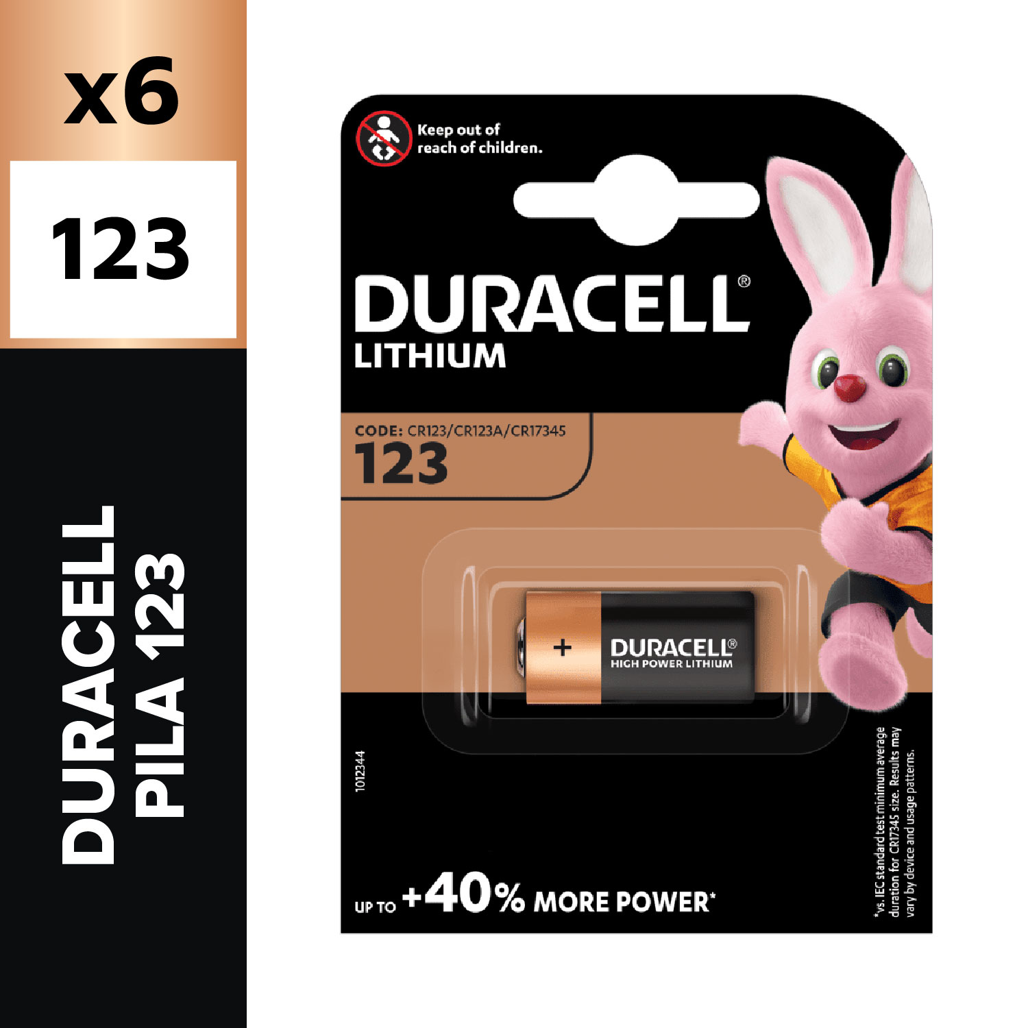 Duracell Pila 123