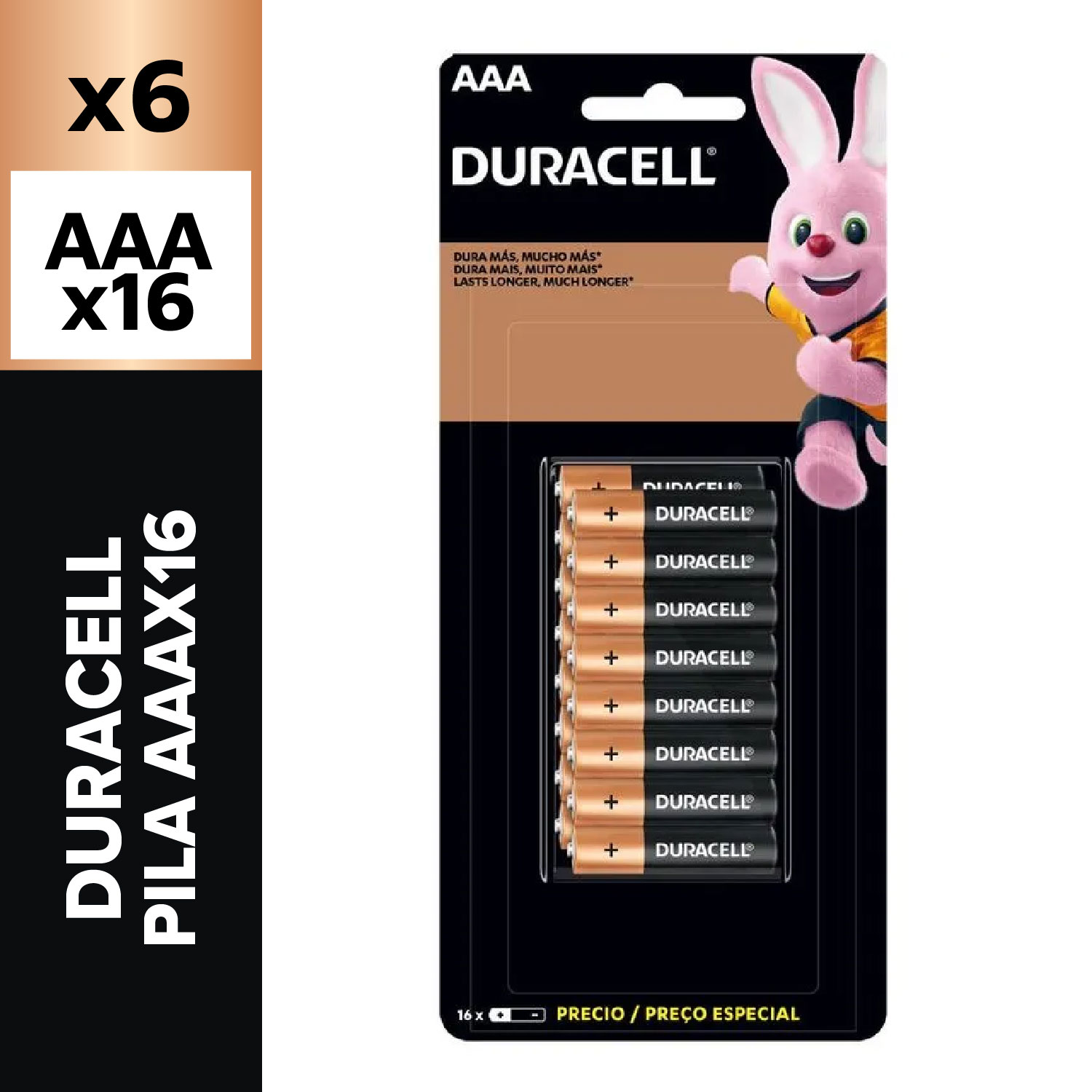 Duracell Pila Aaax16