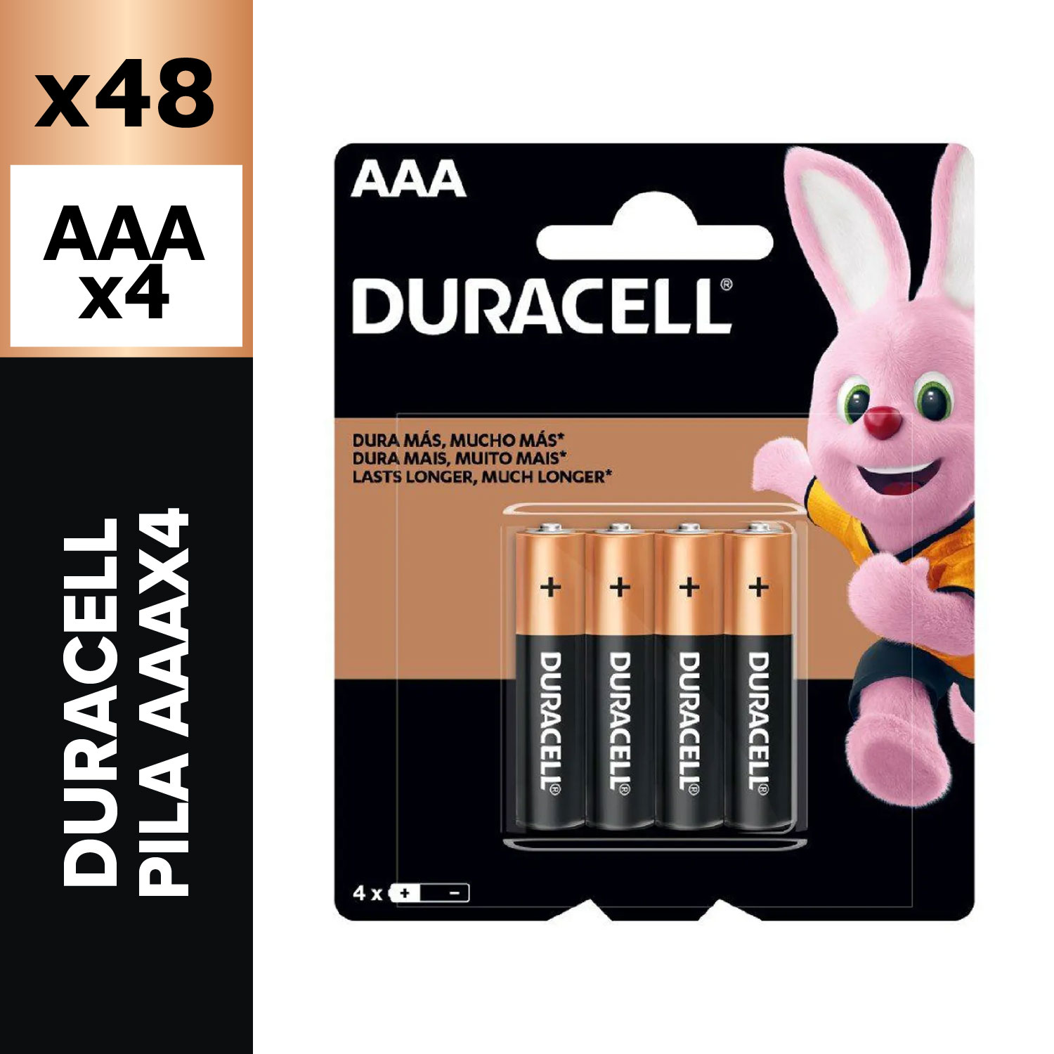 Duracell Pila Aaax4