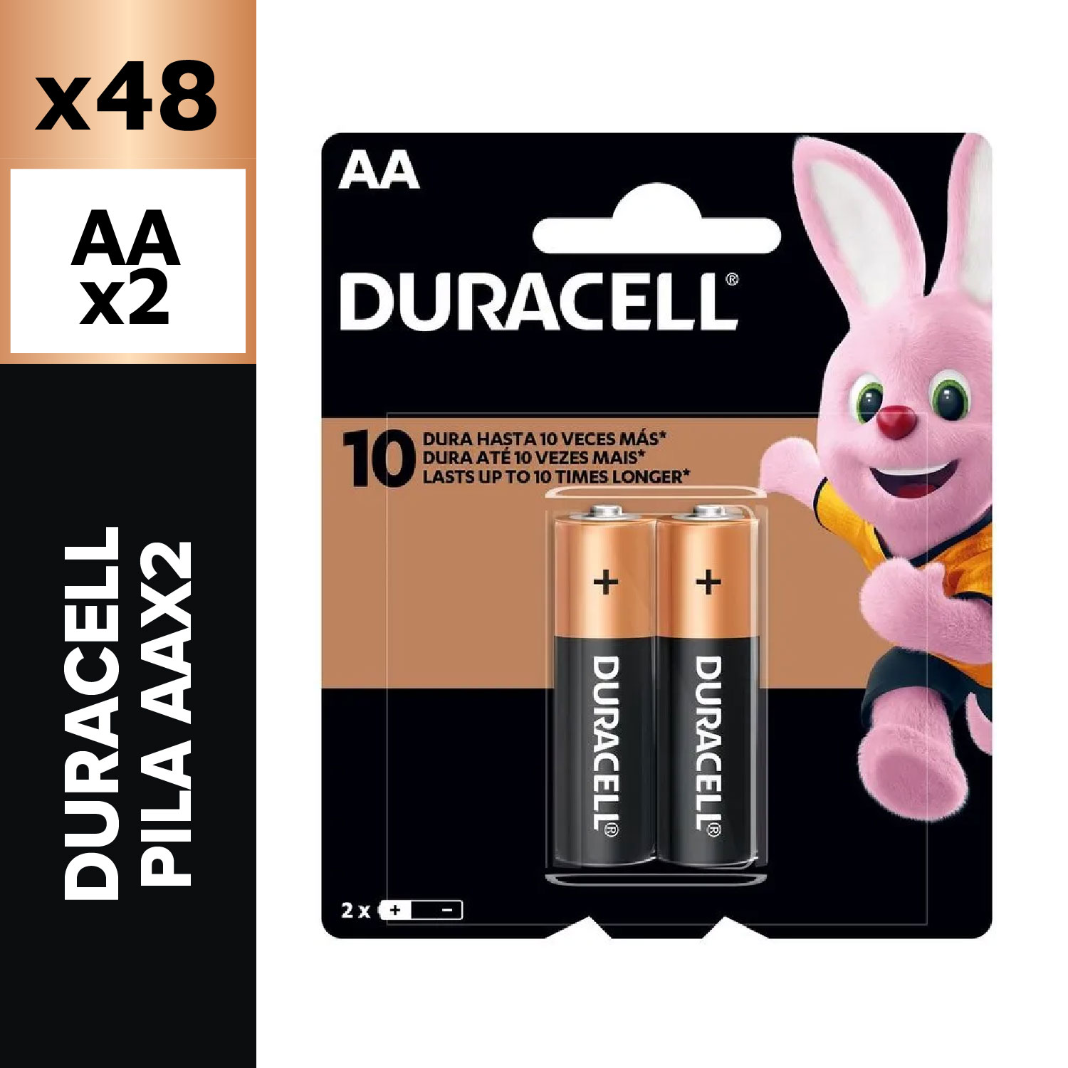 Duracell Pila Aax2