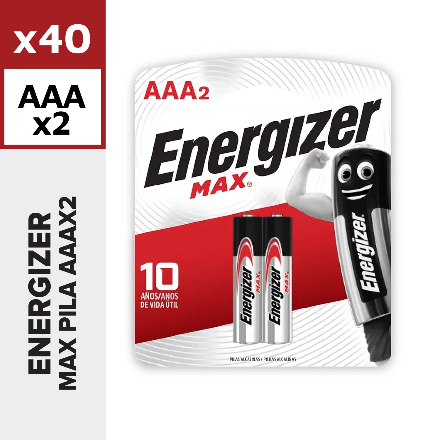 Energizer Max Pila AAAX2