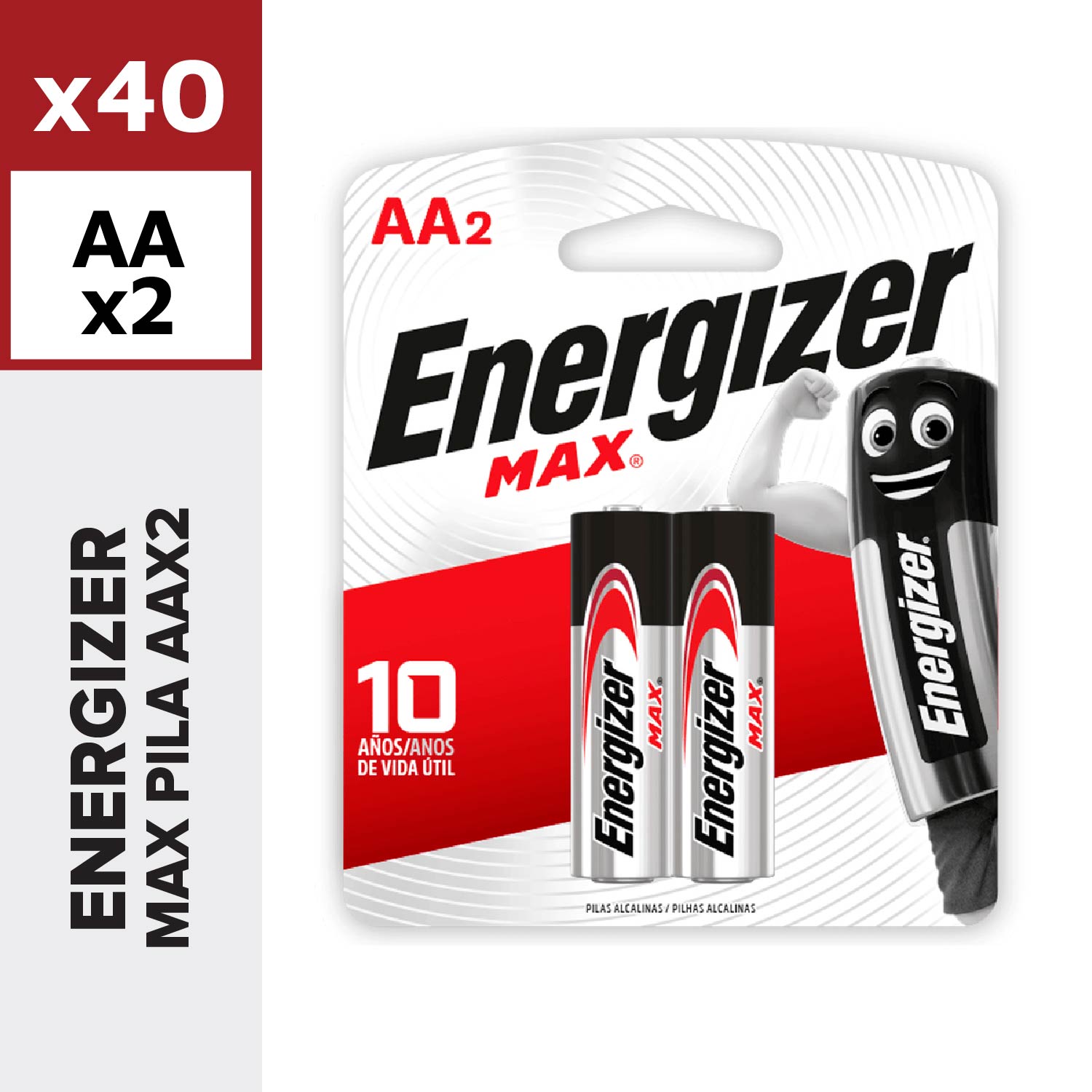 Energizer Max Pila AAX2
